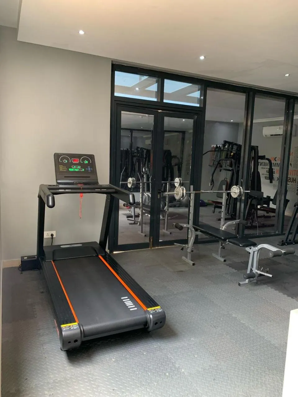 Fitness centre/facilities in Mythos Boutique Hotel