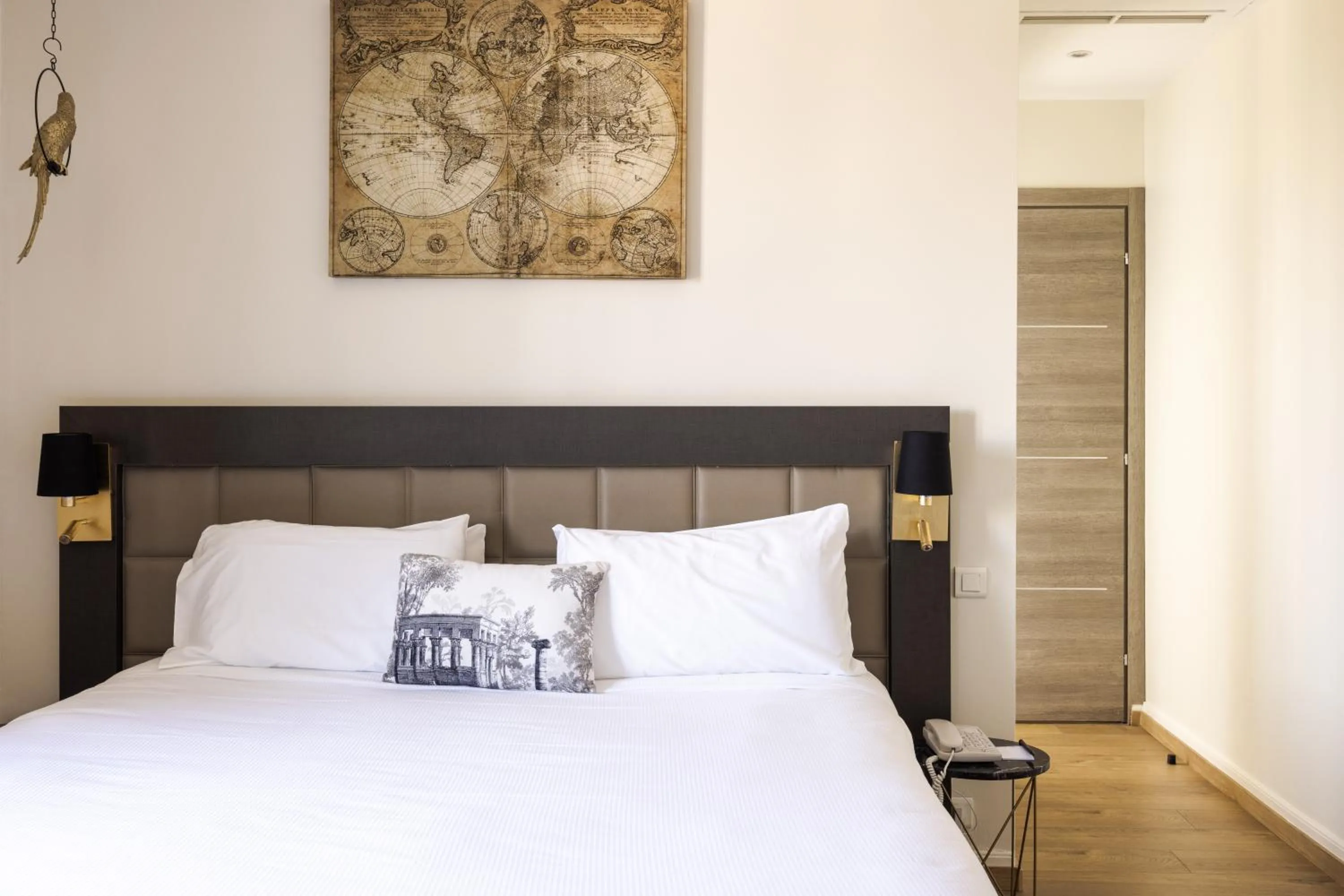 Bedroom, Bed in Hôtel La Villa Cap d’Antibes