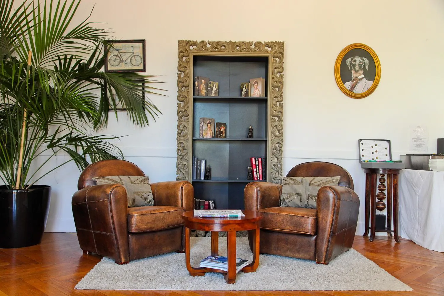 Living room in Hôtel La Villa Cap d’Antibes