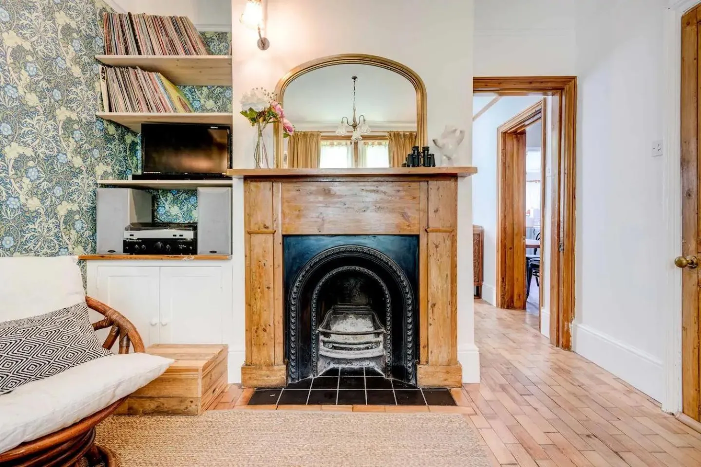 Living room in The Writers Retreat- Hastings