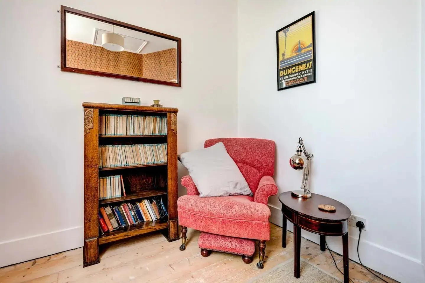 Seating area in The Writers Retreat- Hastings