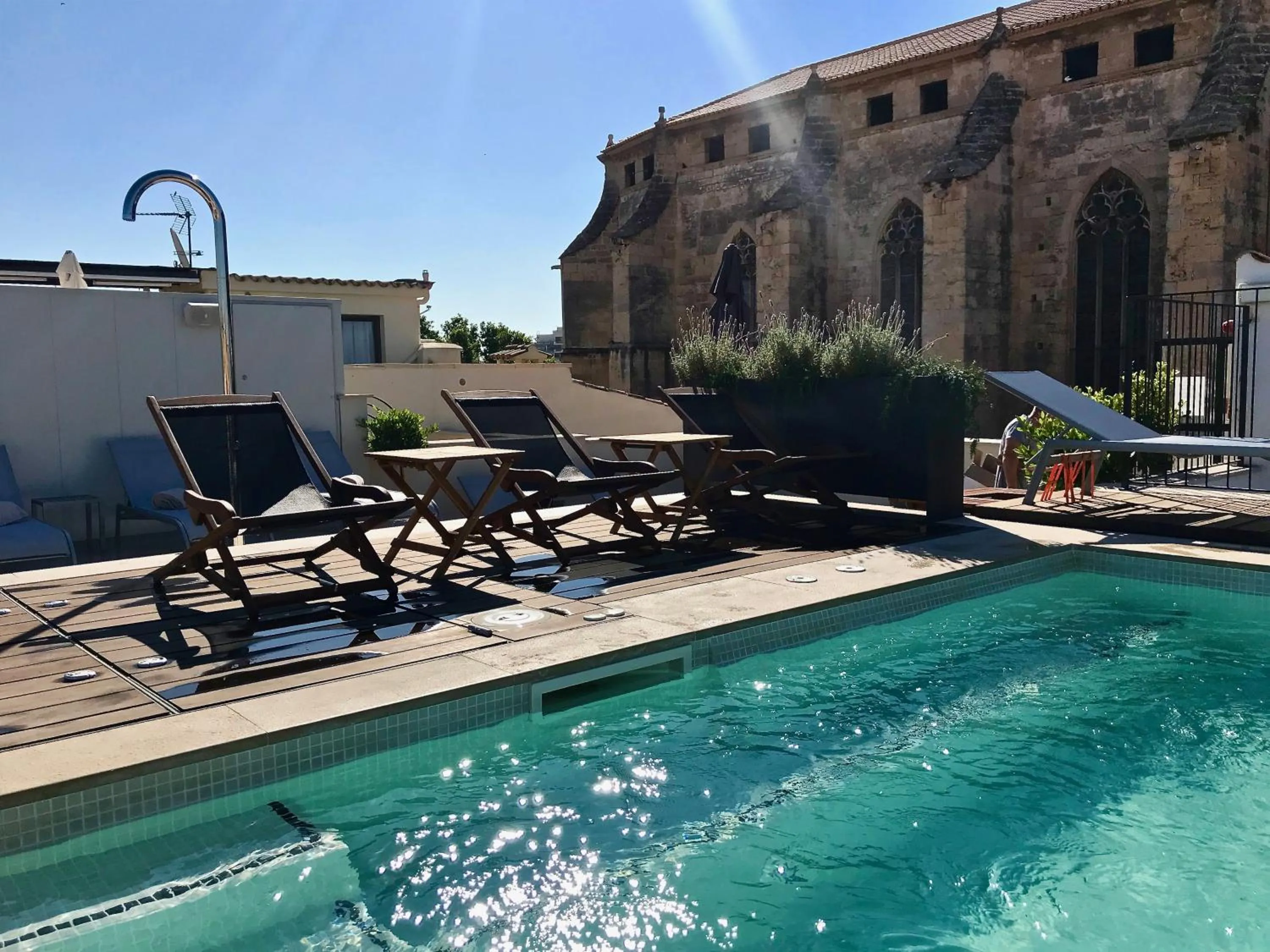 Swimming pool in Hotel Basilica