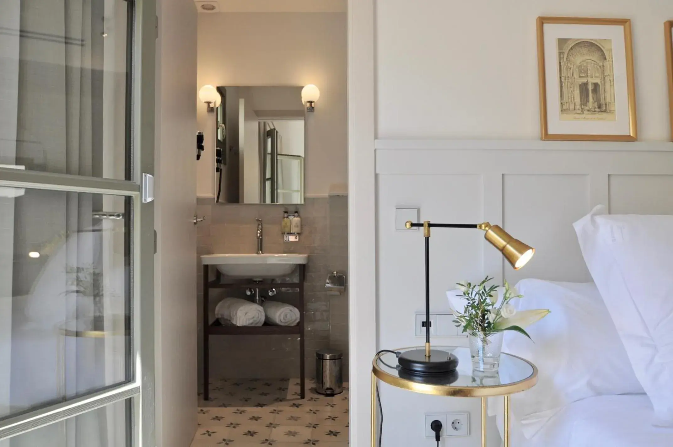 Double Room with Terrace in Hotel Basilica Double Room with Terrace in Hotel Basilica