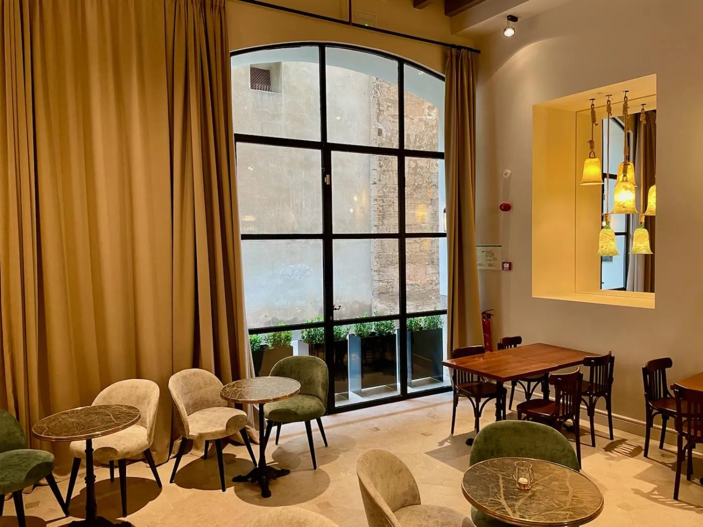 Dining area in Hotel Basilica
