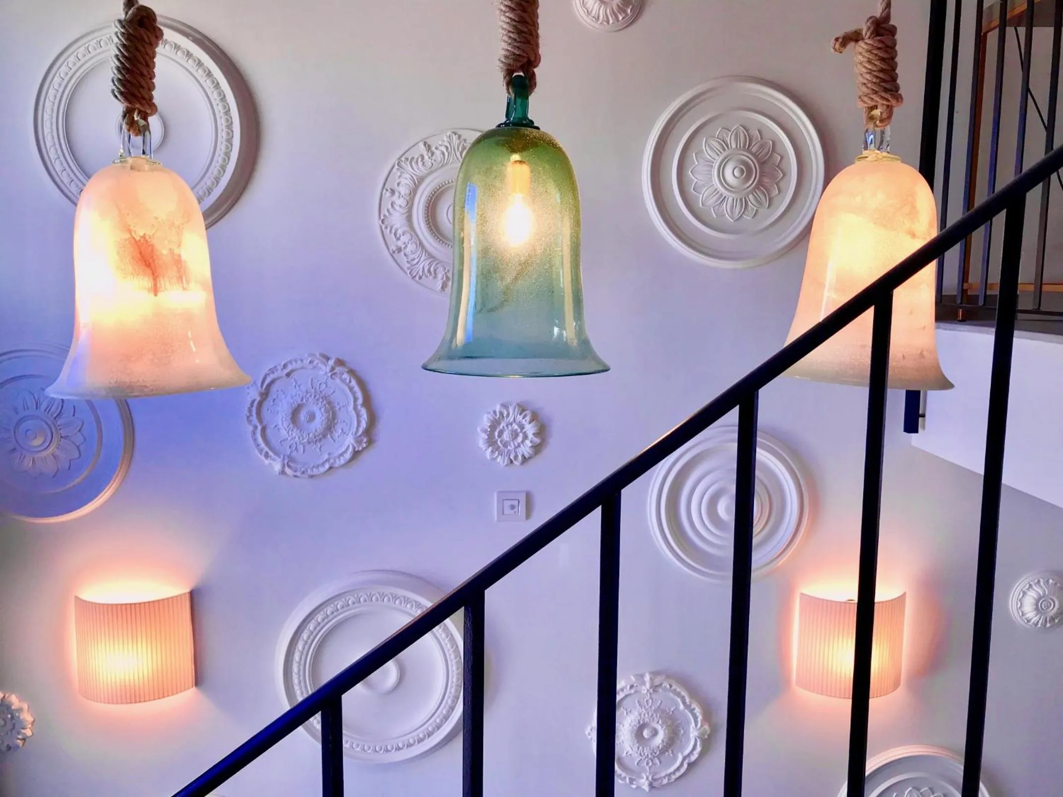 Decorative detail in Hotel Basilica