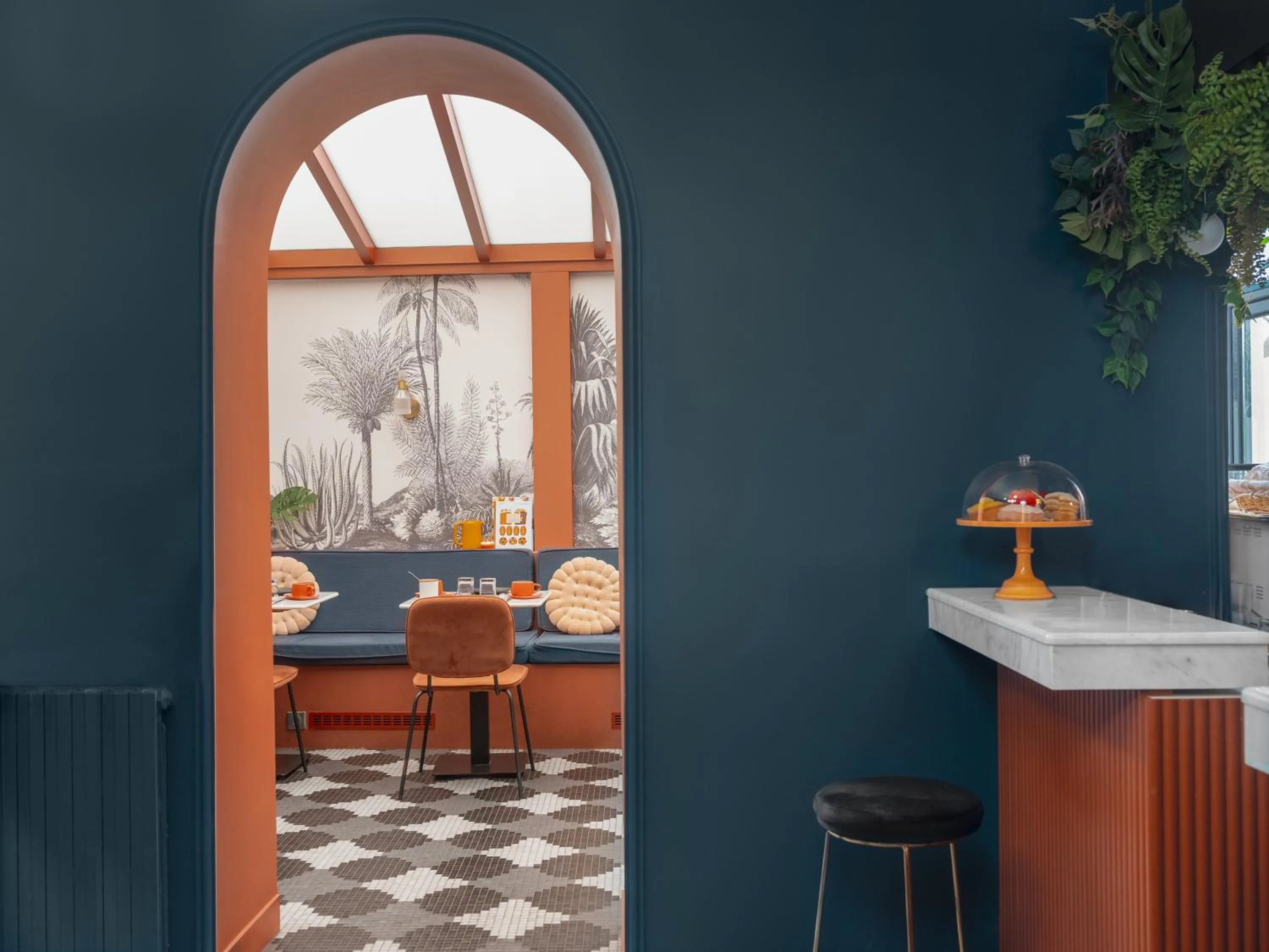 Breakfast in Hôtel Biskui