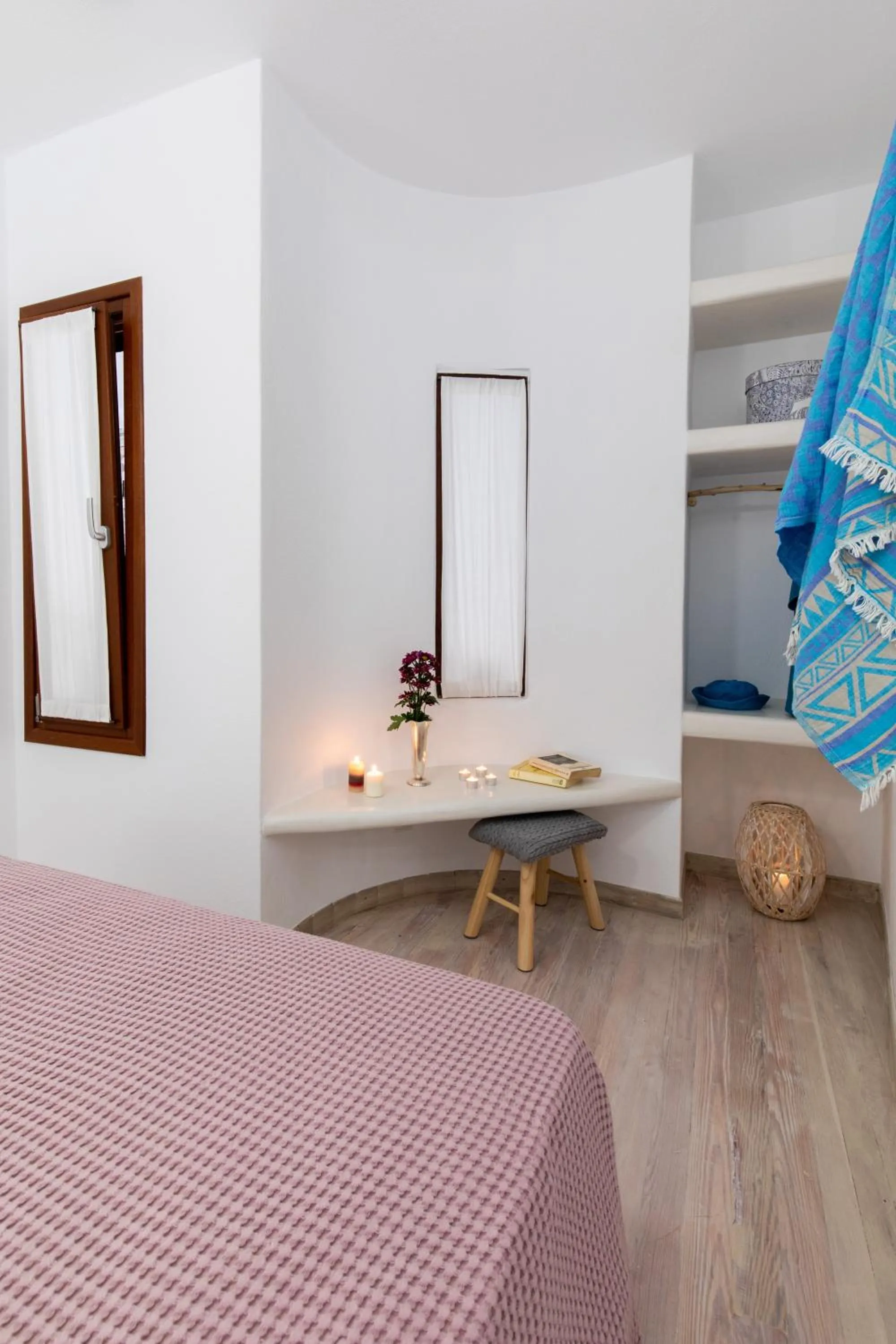 Spring, Bed in Arco Naxos Luxury Apartments