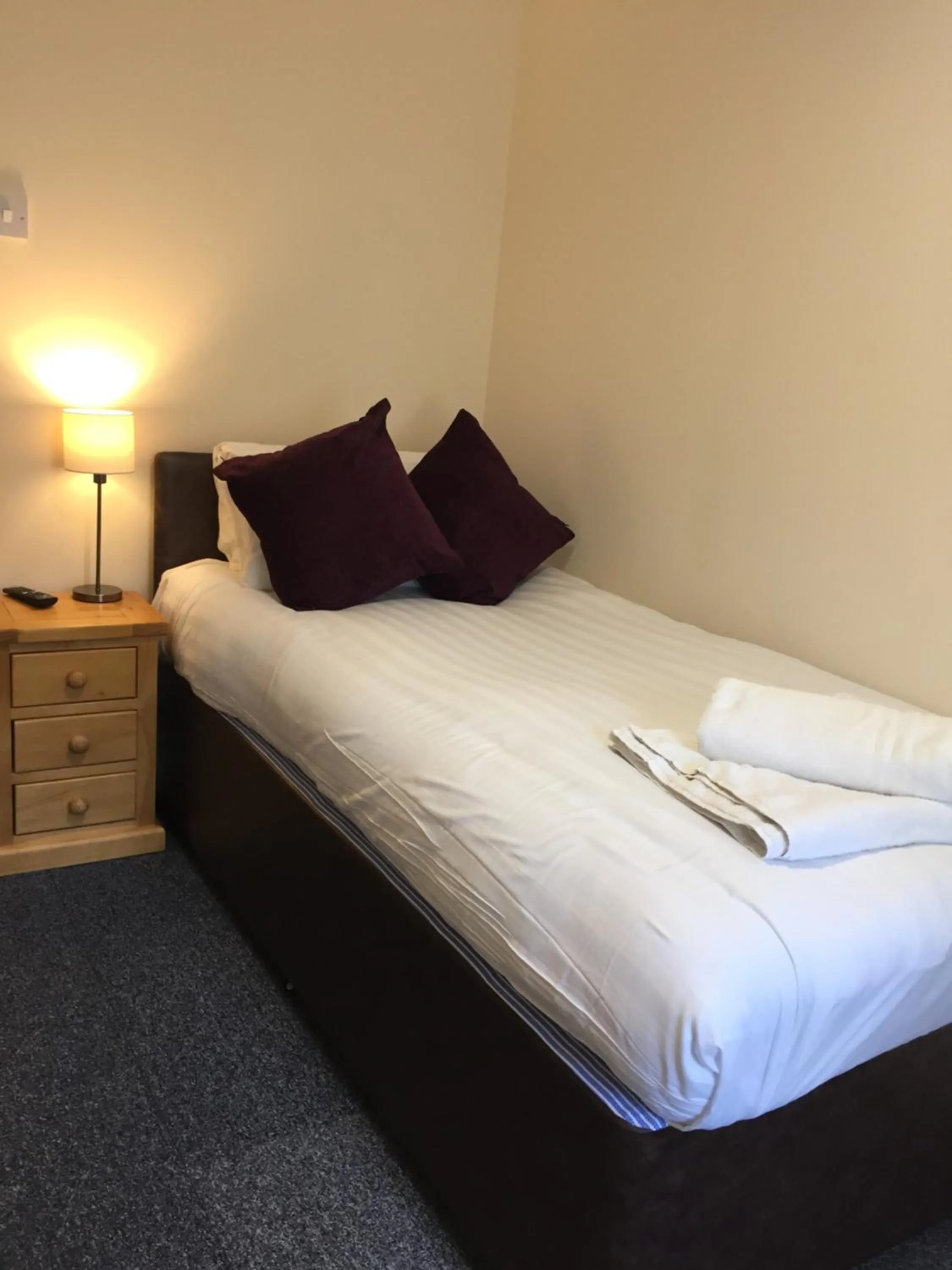 Bed in The Station Hotel