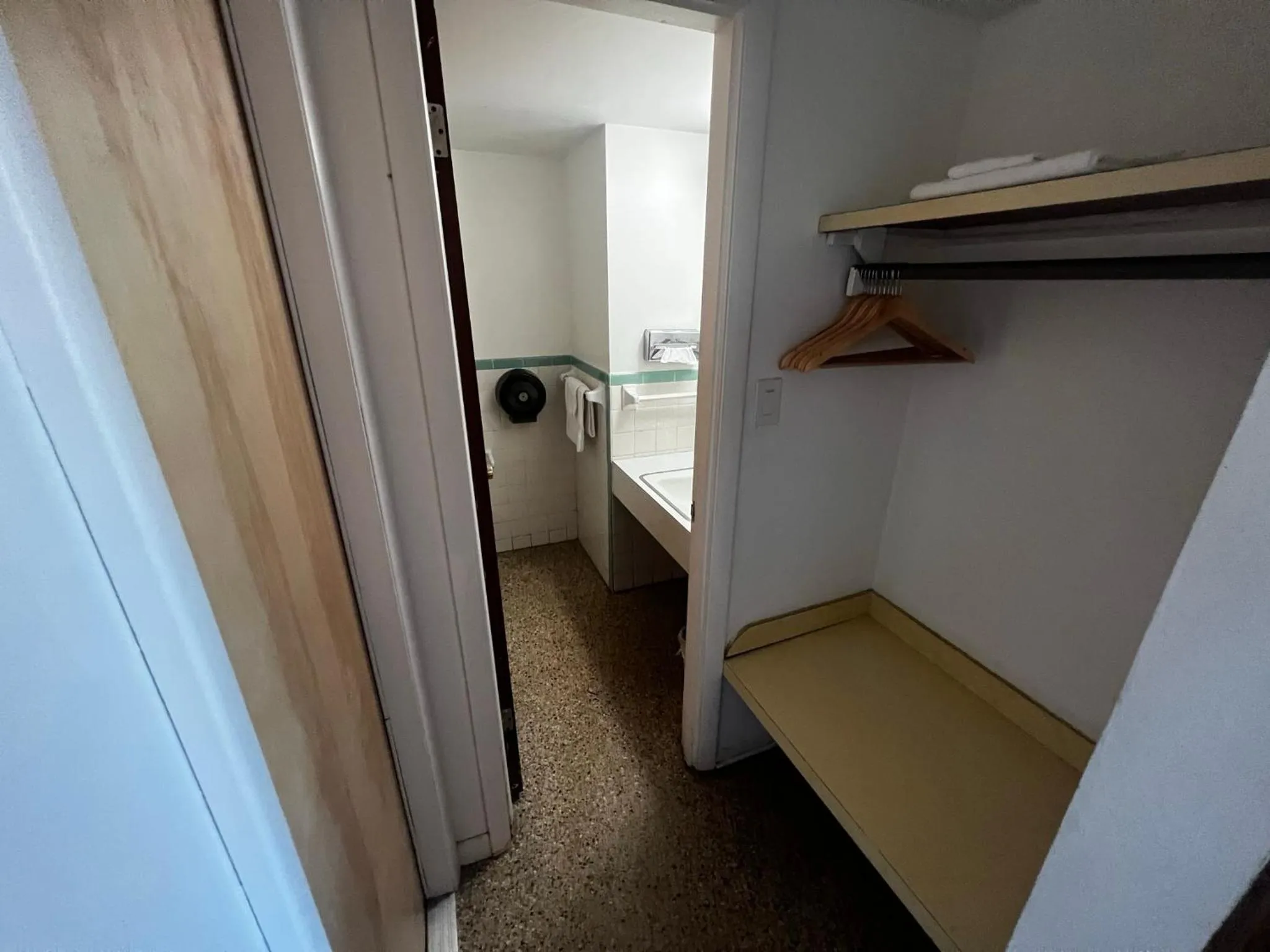 Bathroom in Nocturne Motel