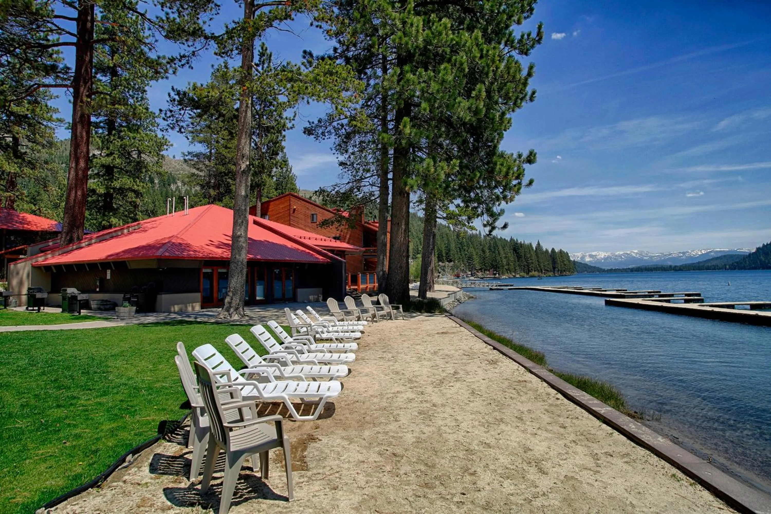 Beach in Donner Lake Village