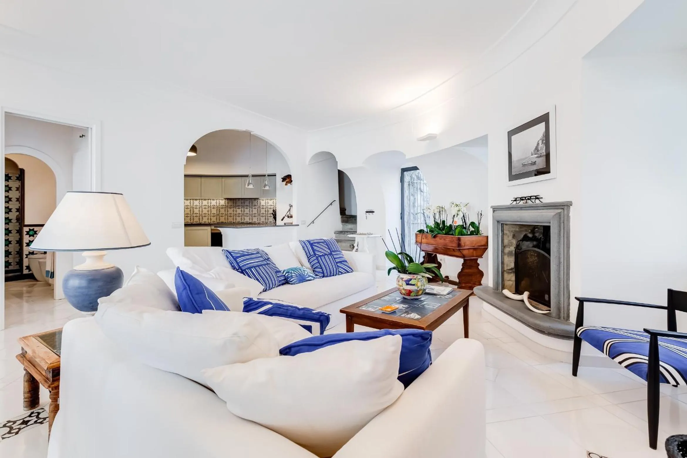 Living room in Torre Silja