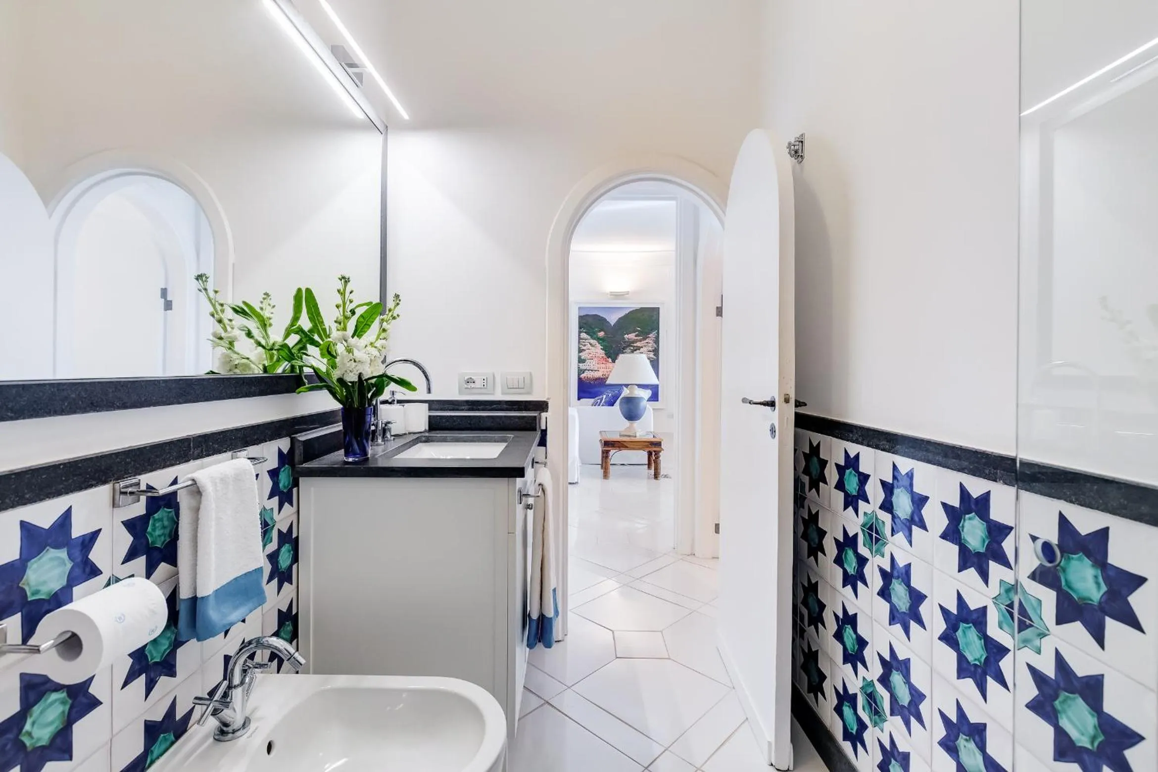 Bathroom in Torre Silja