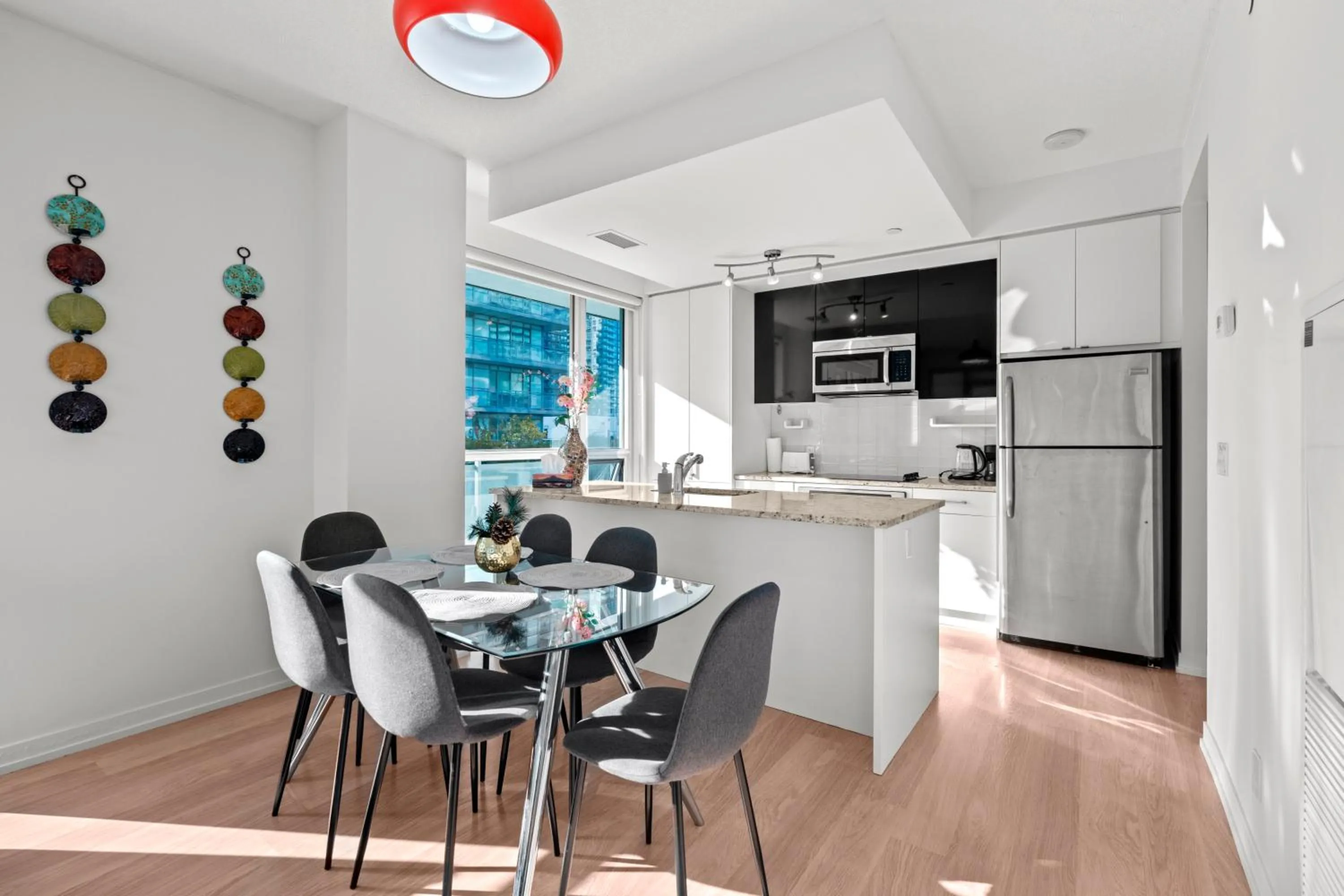 Kitchen or kitchenette in Modern Lillian St Apartments by GLOBALSTAY