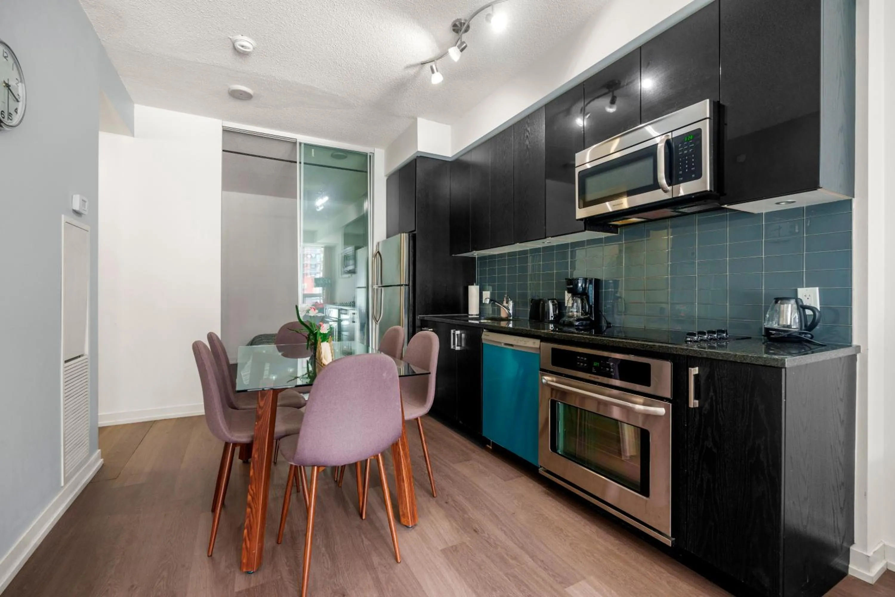 Kitchen or kitchenette in Modern Lillian St Apartments by GLOBALSTAY