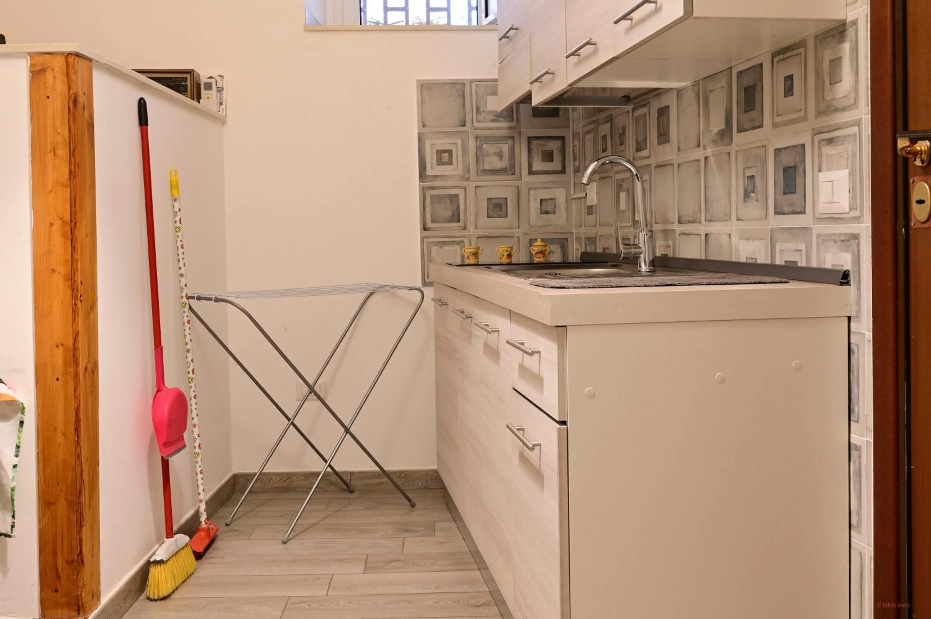 Kitchen or kitchenette in Il Cavalliere Bed & breakfast