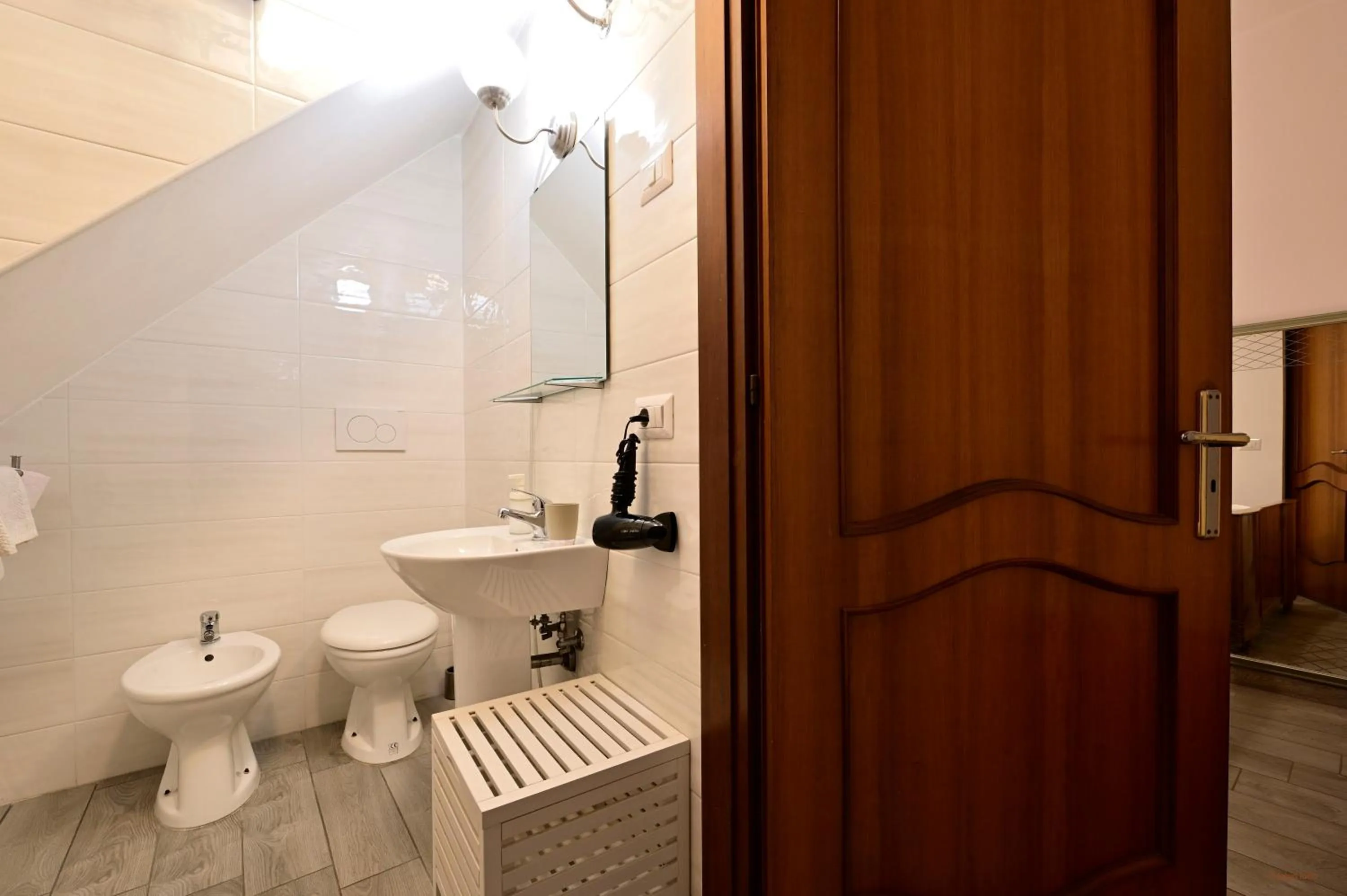 Bathroom in Il Cavalliere Bed & breakfast