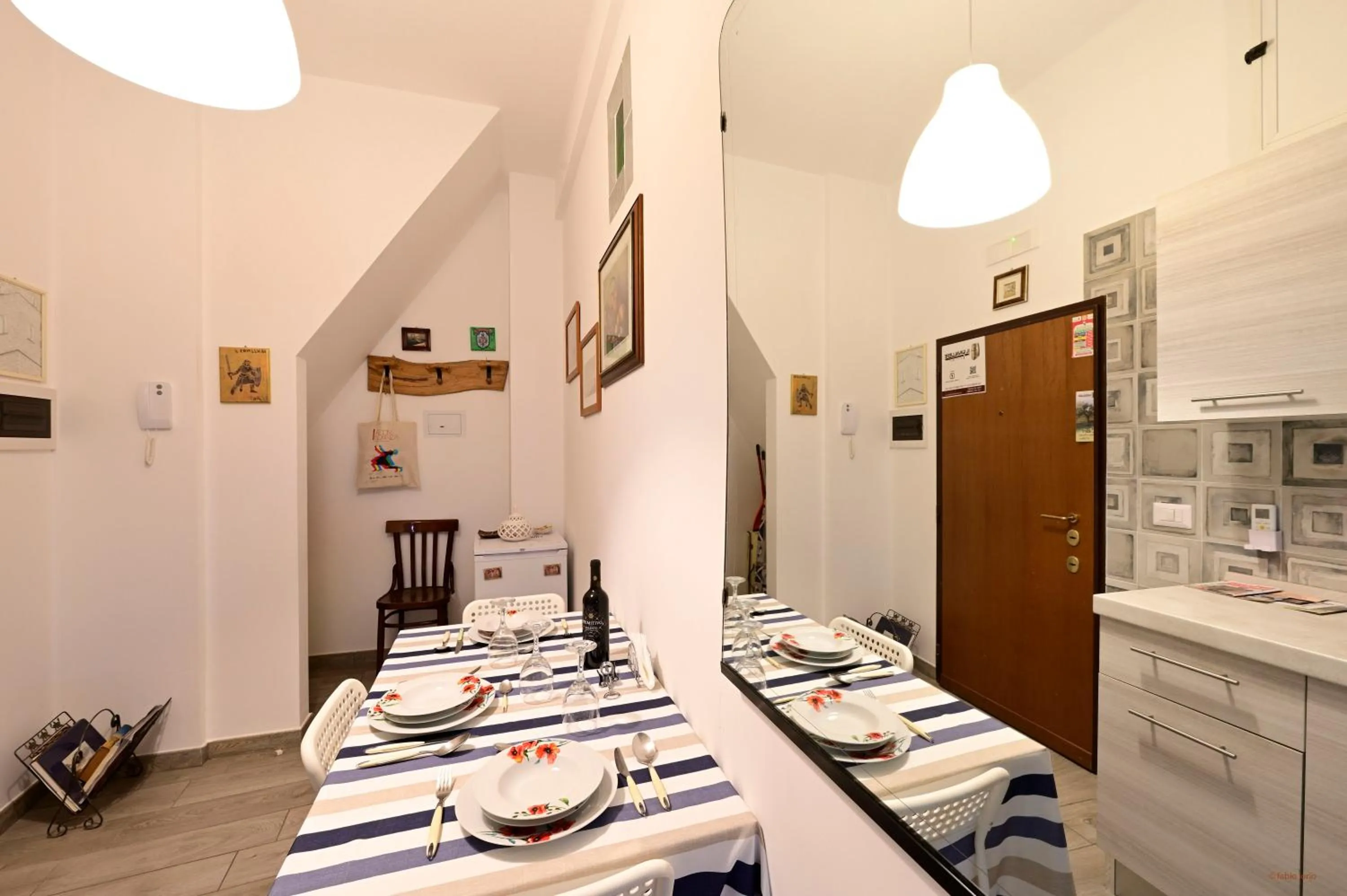 Dining area in Il Cavalliere Bed & breakfast