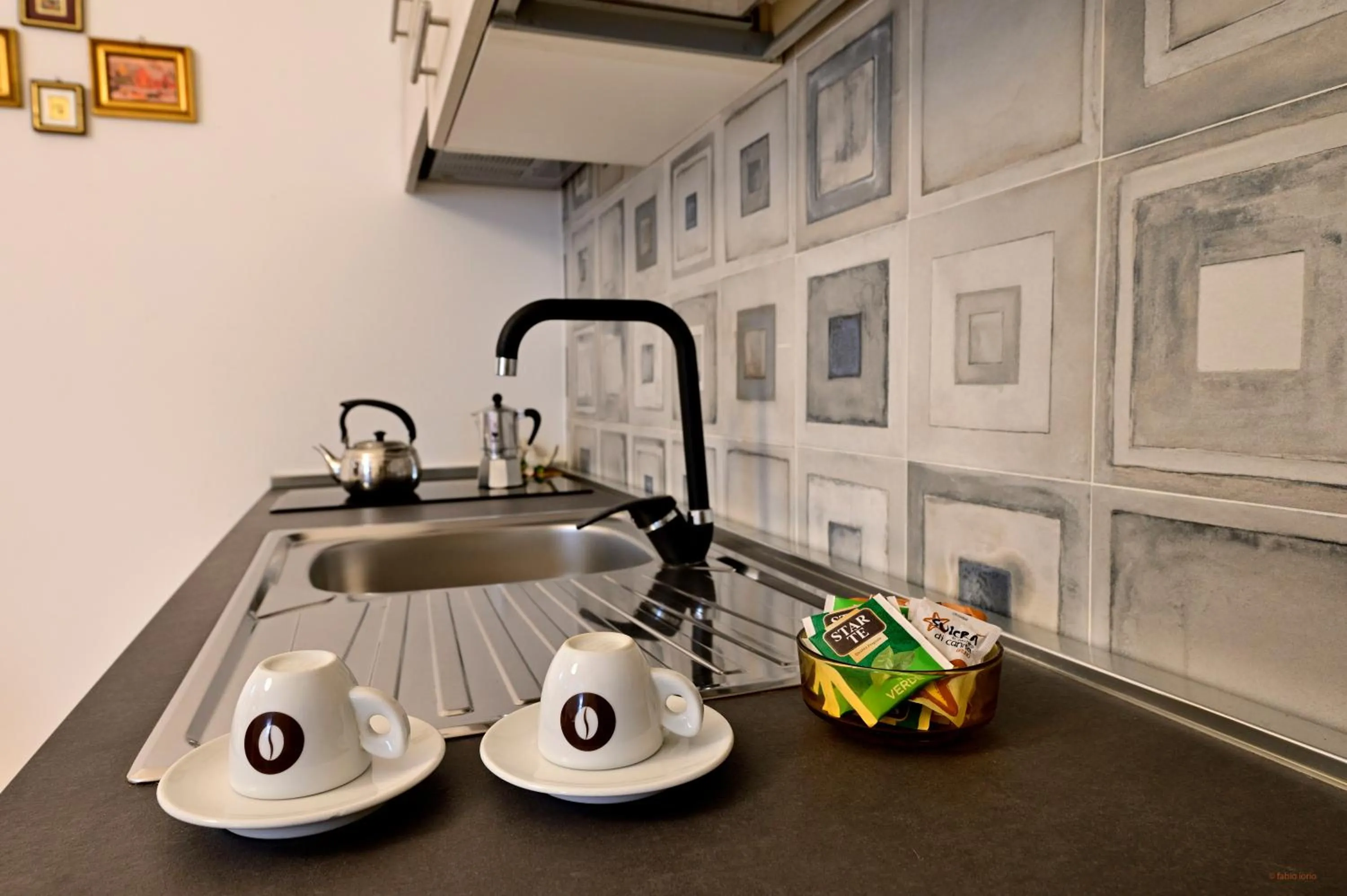 kitchen in Il Cavalliere Bed & breakfast