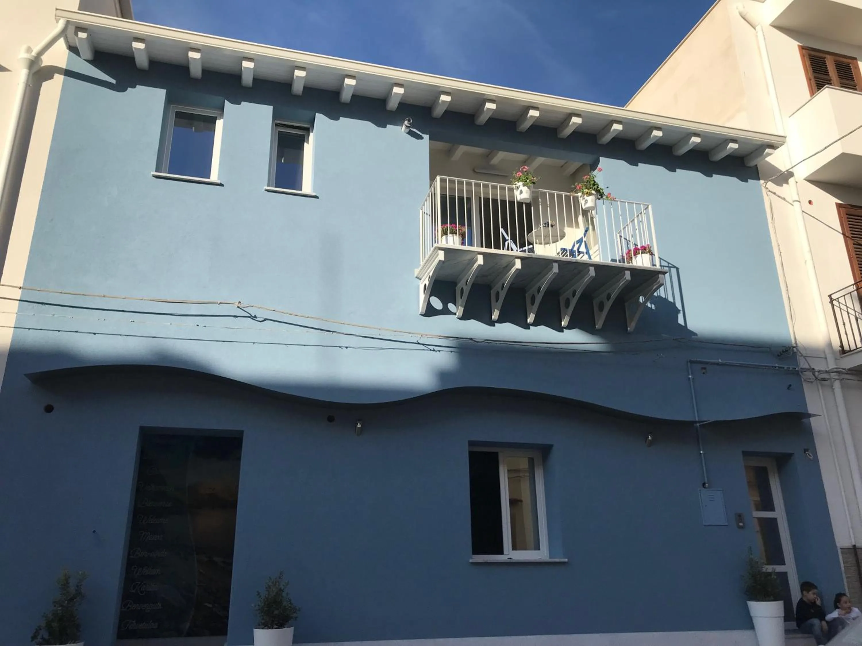 Property building in b&b le onde praiola