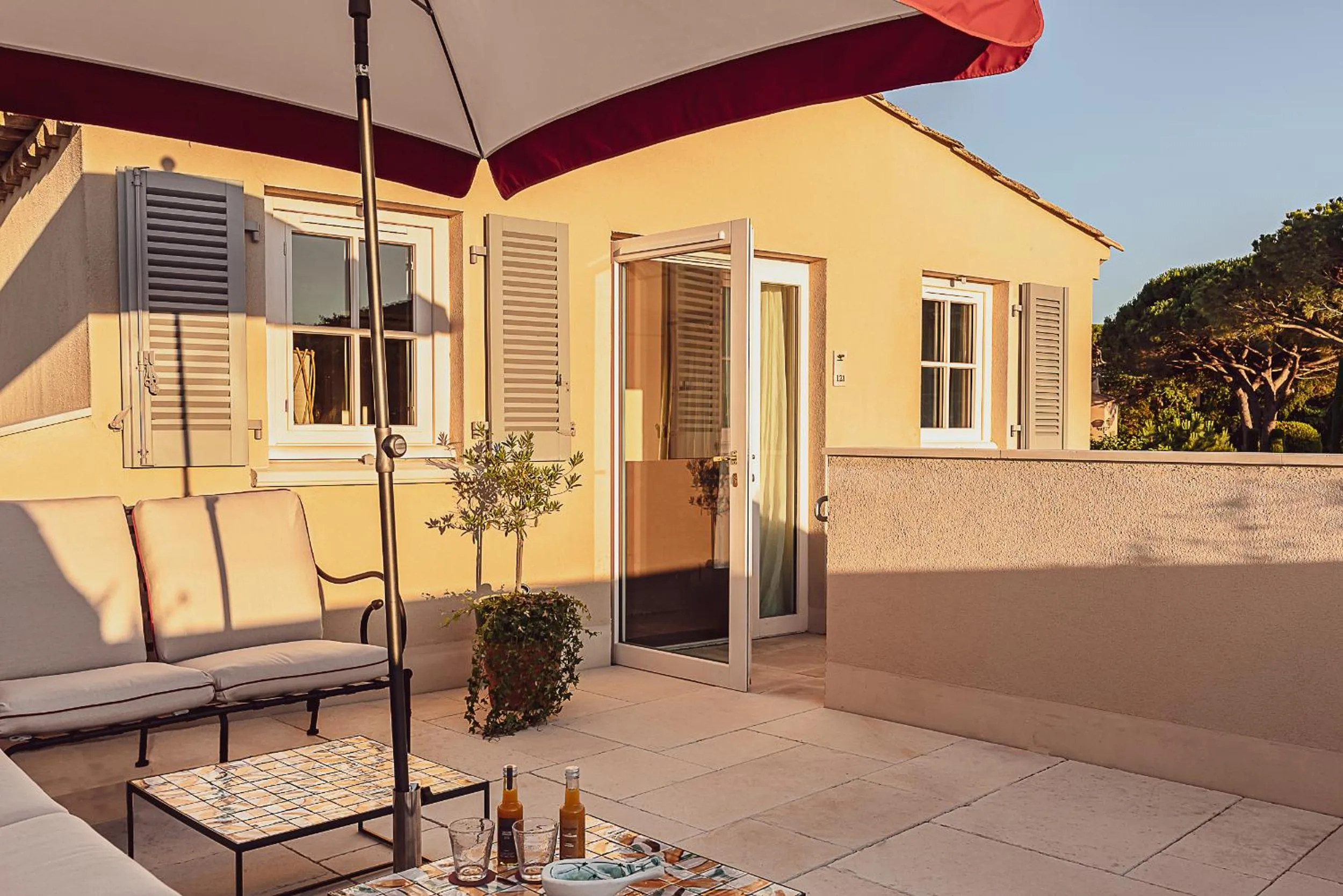 Balcony/Terrace in Hotel Lou Pinet