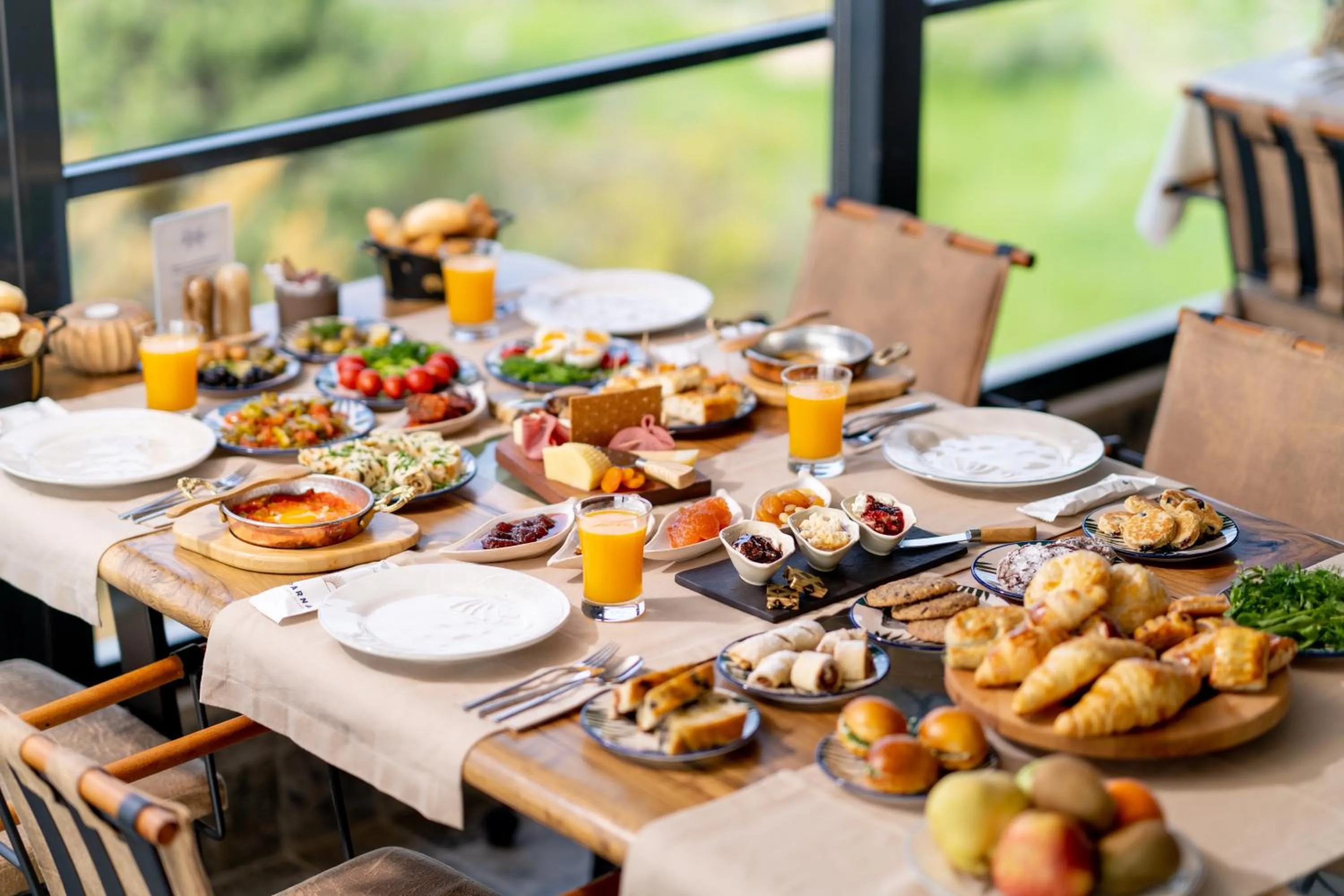 Breakfast in Parna Hotel