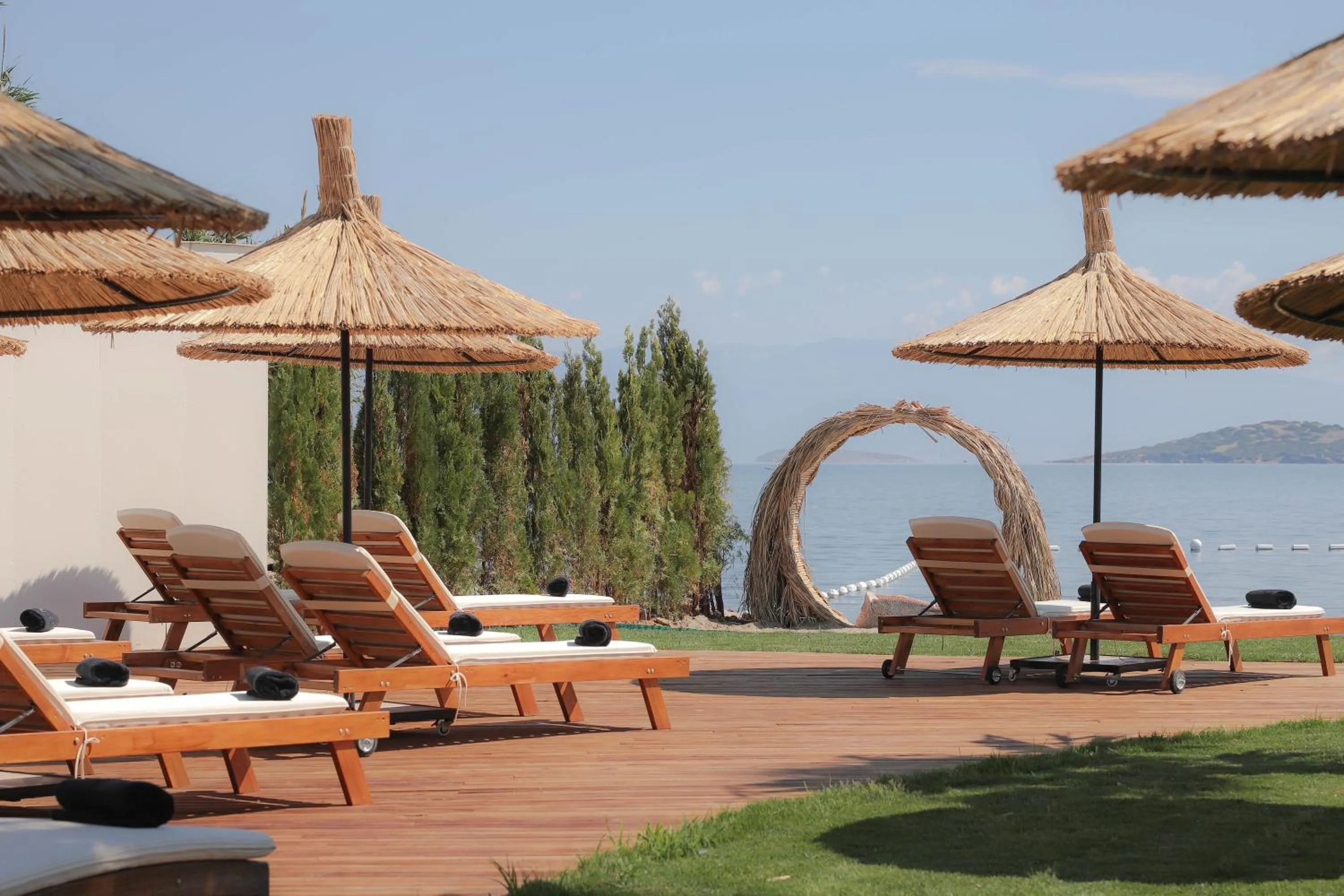 Beach in Parna Hotel