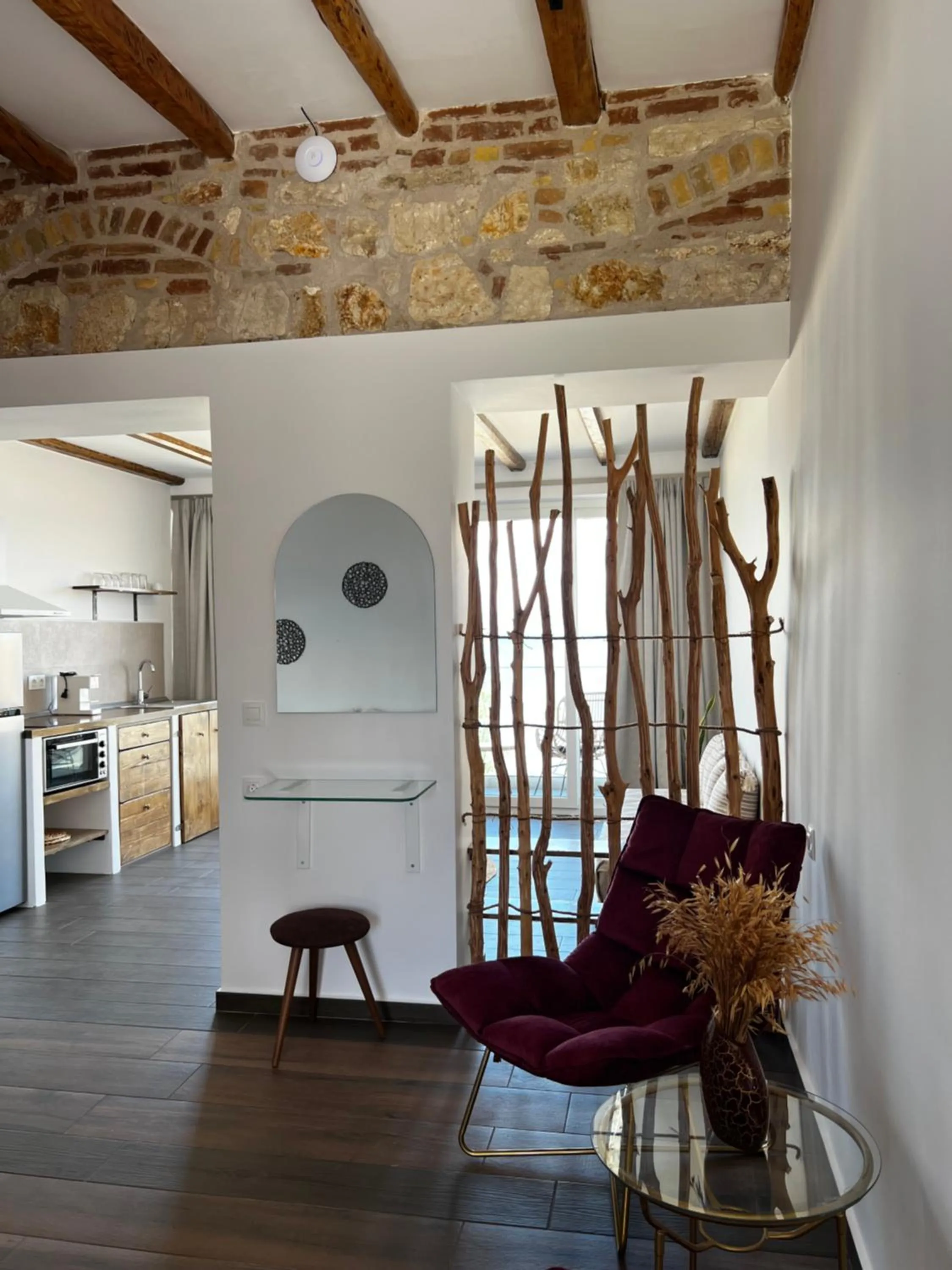 Seating area in Greco Mare