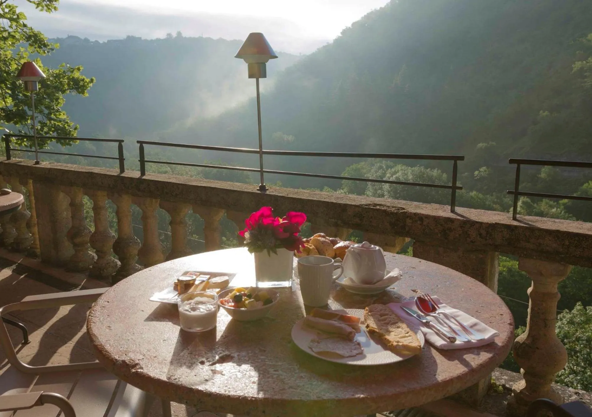 Breakfast in Hotel Beau Site - Rocamadour