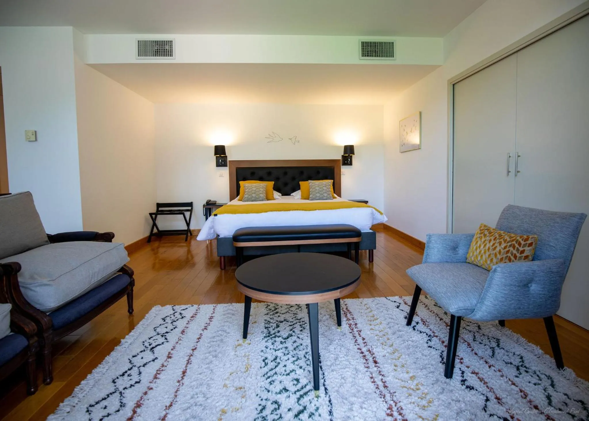 Photo of the whole room, Bed in Hotel Beau Site - Rocamadour