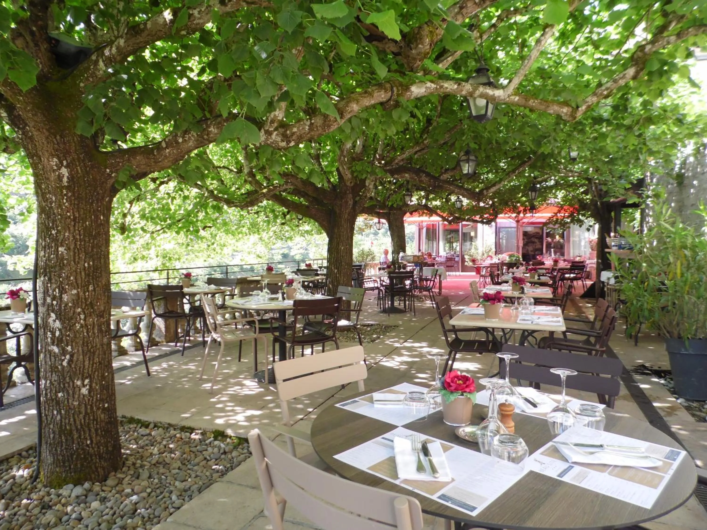 Patio in Hotel Beau Site - Rocamadour