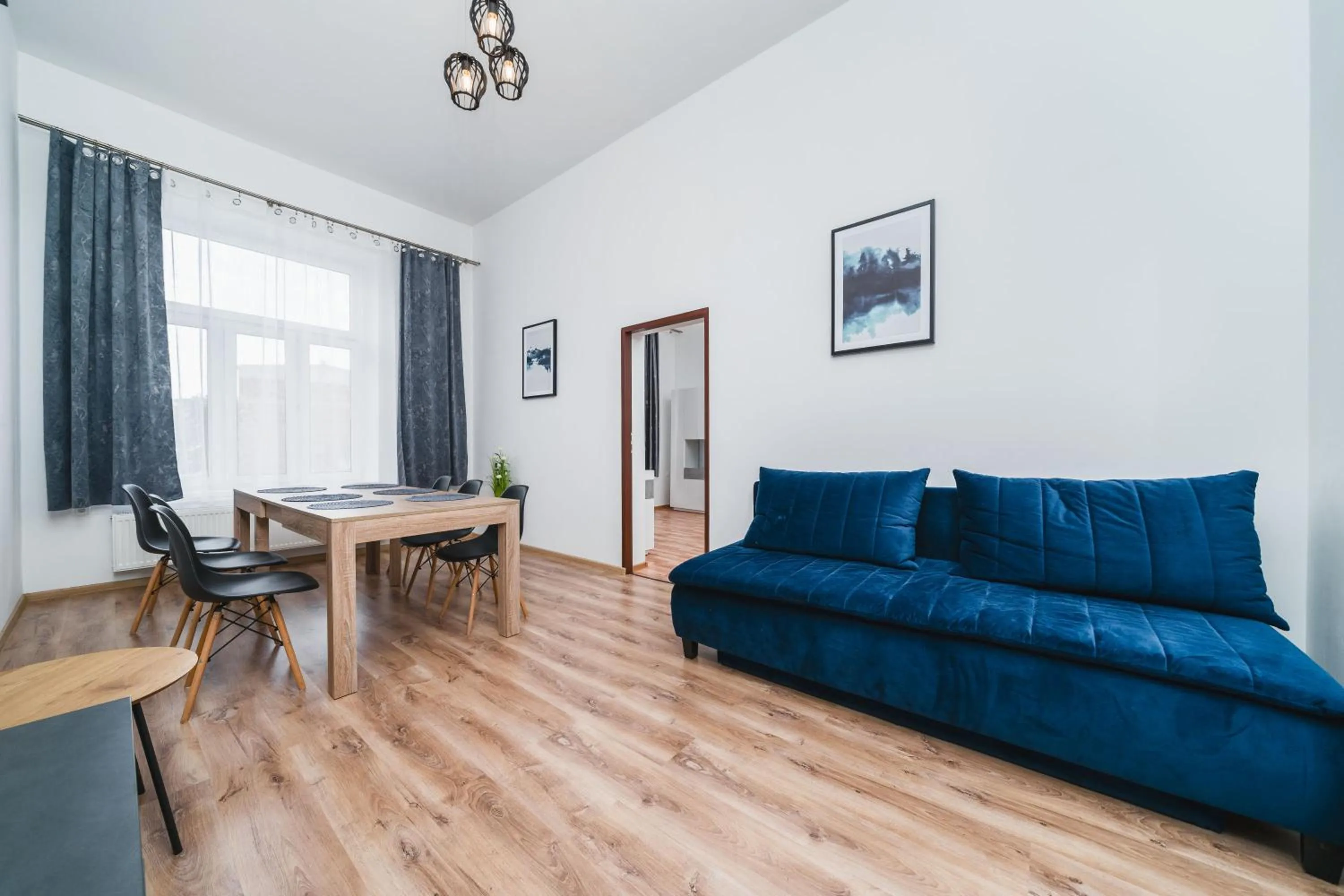 Seating area in Barbakan Residence Old Town