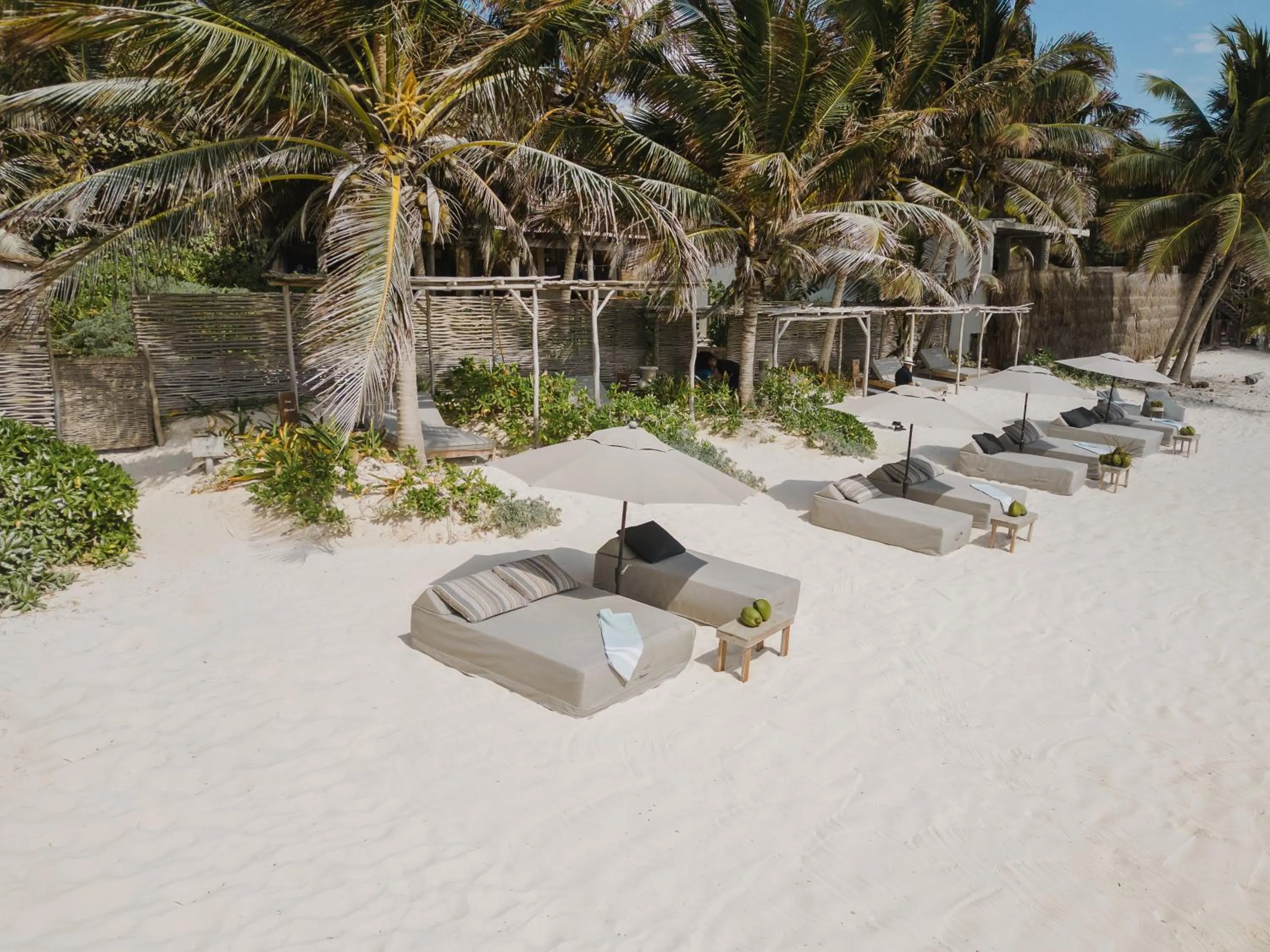 Beach in Aldea Canzul Tulum
