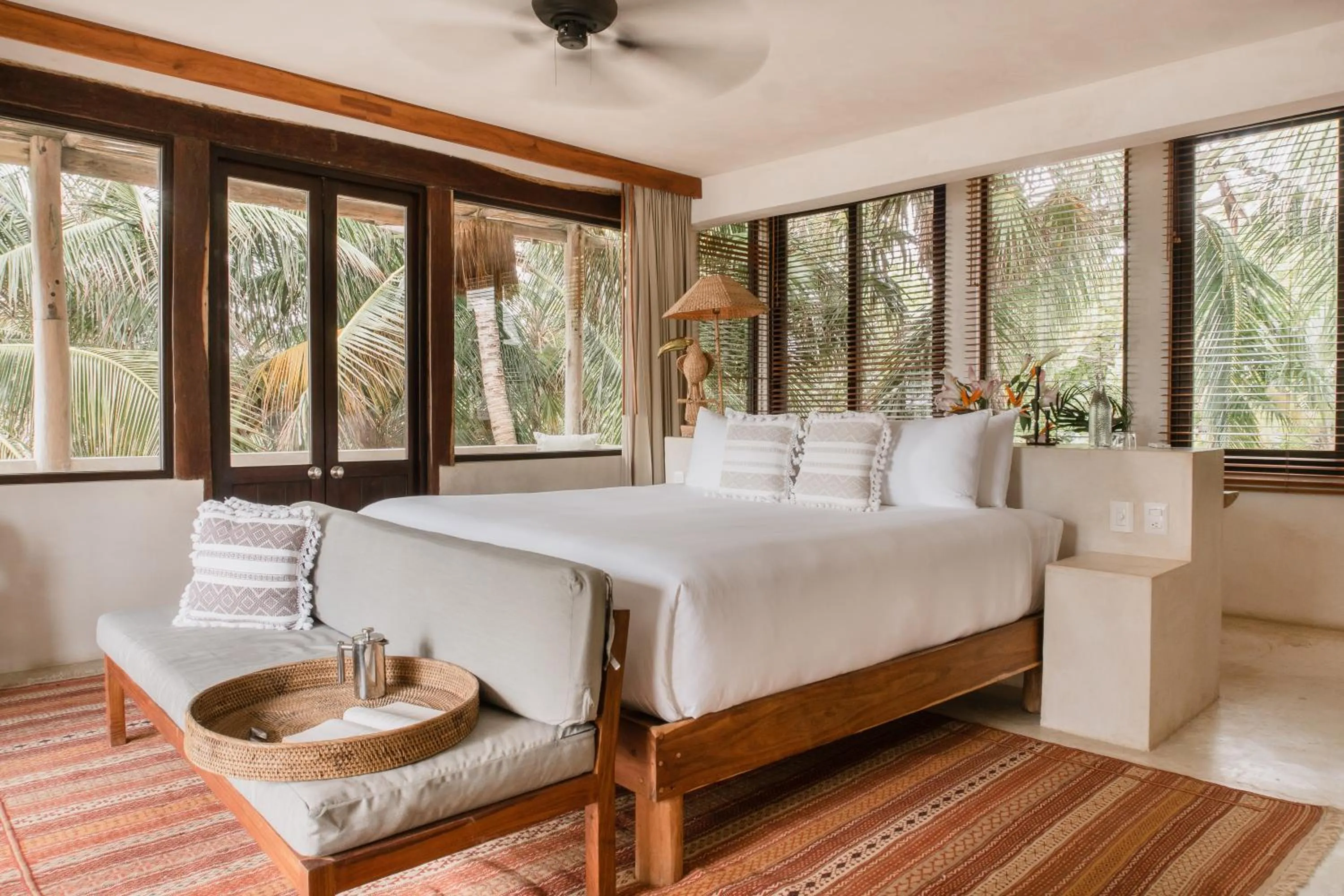 Bedroom, Bed in Aldea Canzul Tulum