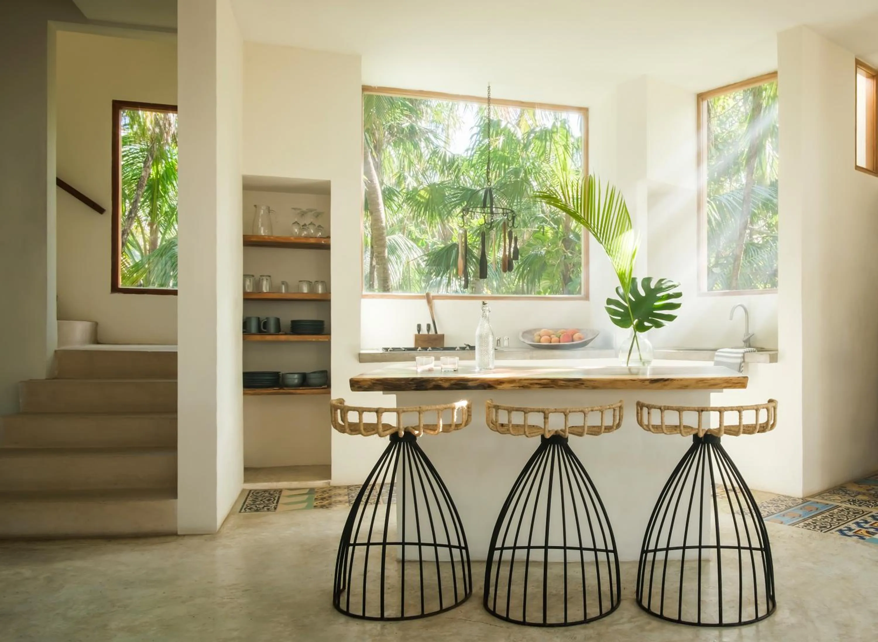 kitchen in Aldea Canzul Tulum