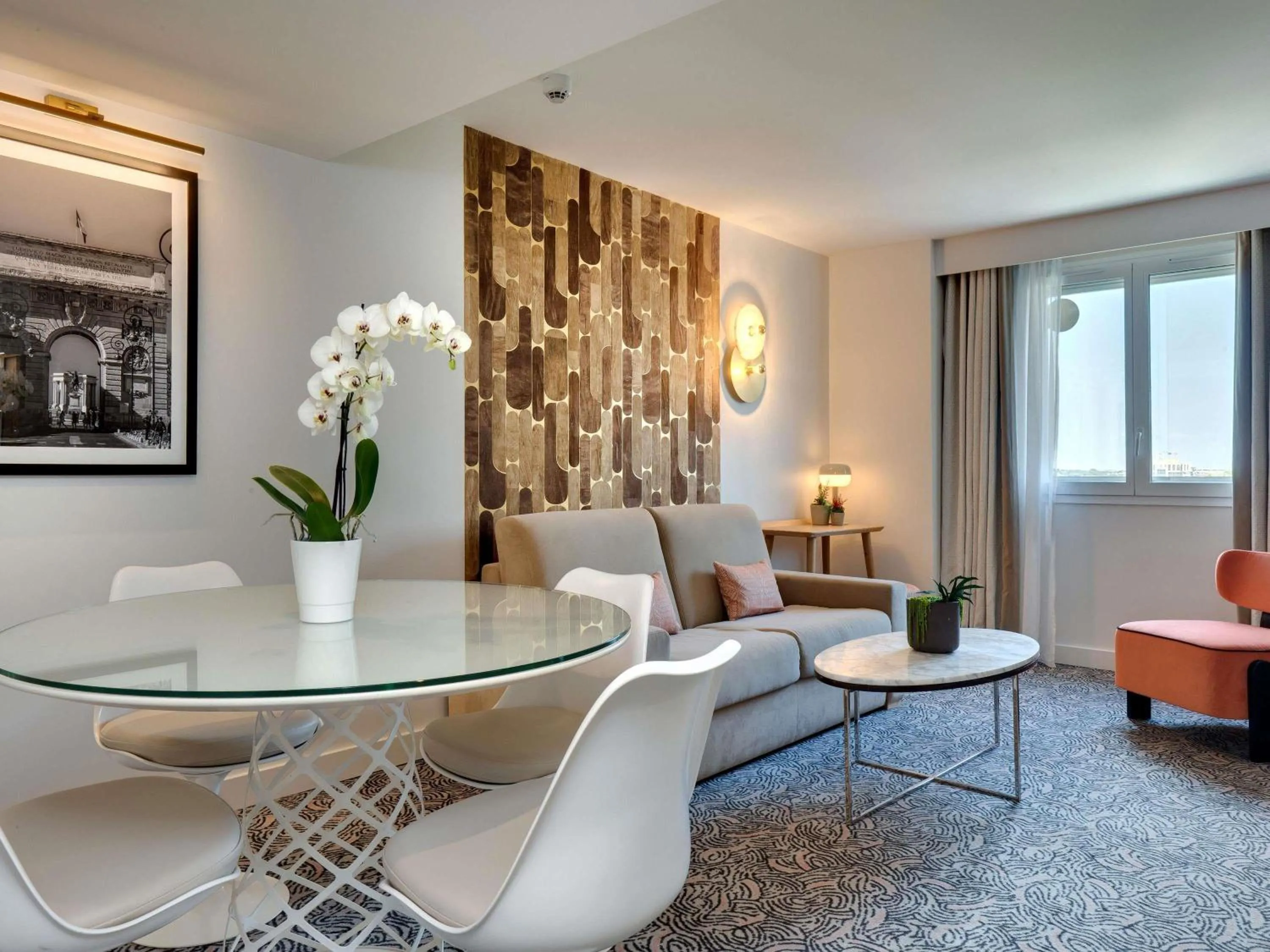 Bedroom in Pullman La Pléiade Montpellier Centre