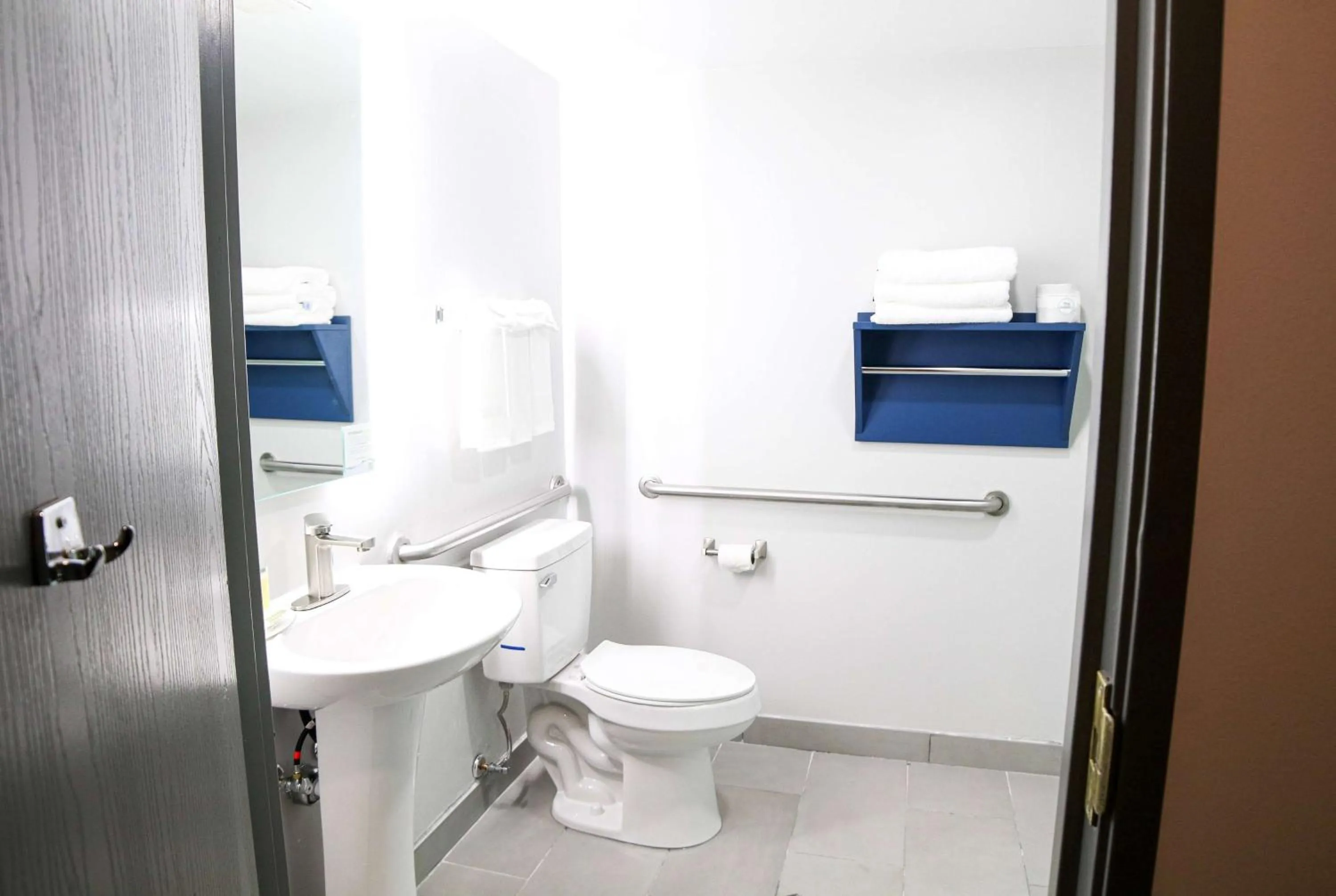 Bathroom in Microtel Inn & Suites by Wyndham Charlotte/Northlake