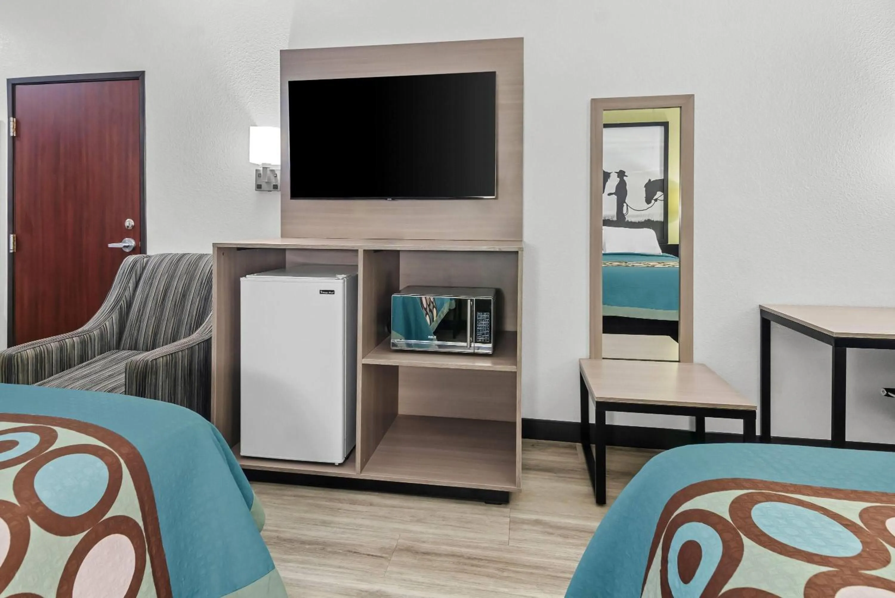 Bed in Super 8 by Wyndham Weatherford