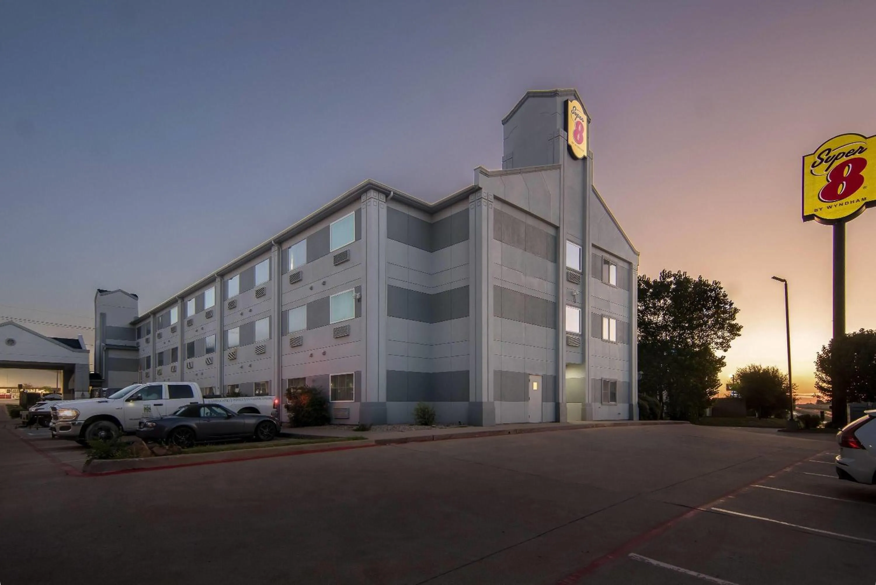 Property building in Super 8 by Wyndham Weatherford