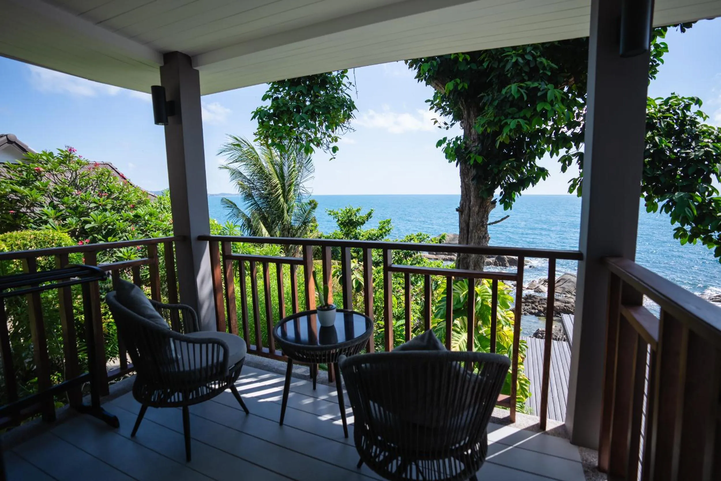 Patio in Vikasa Yoga Retreat