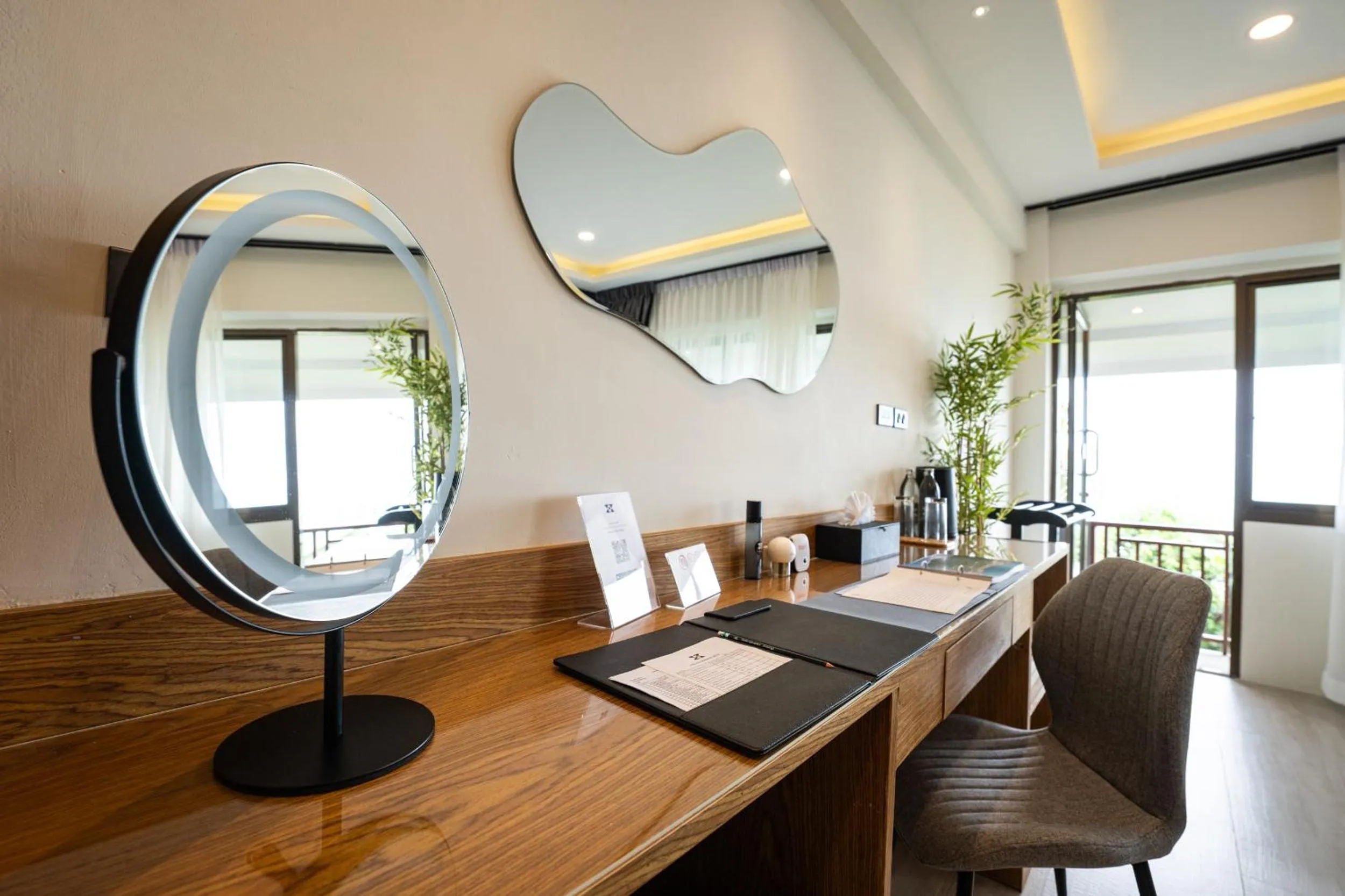 Seating area in Vikasa Yoga Retreat