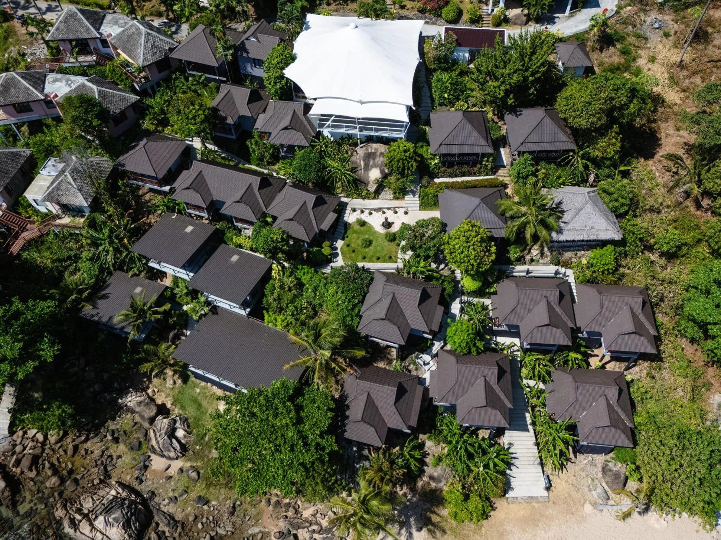 Property building in Vikasa Yoga Retreat