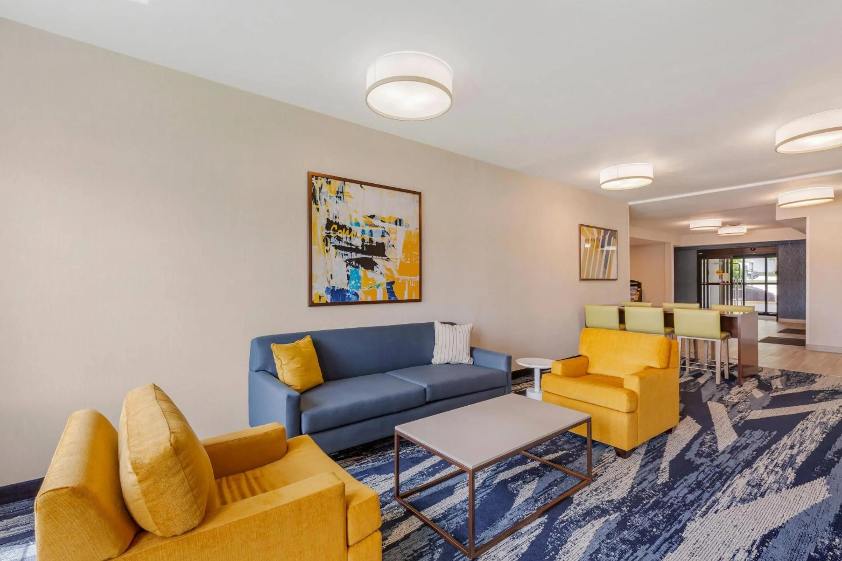 Lobby or reception in Comfort Inn River's Edge