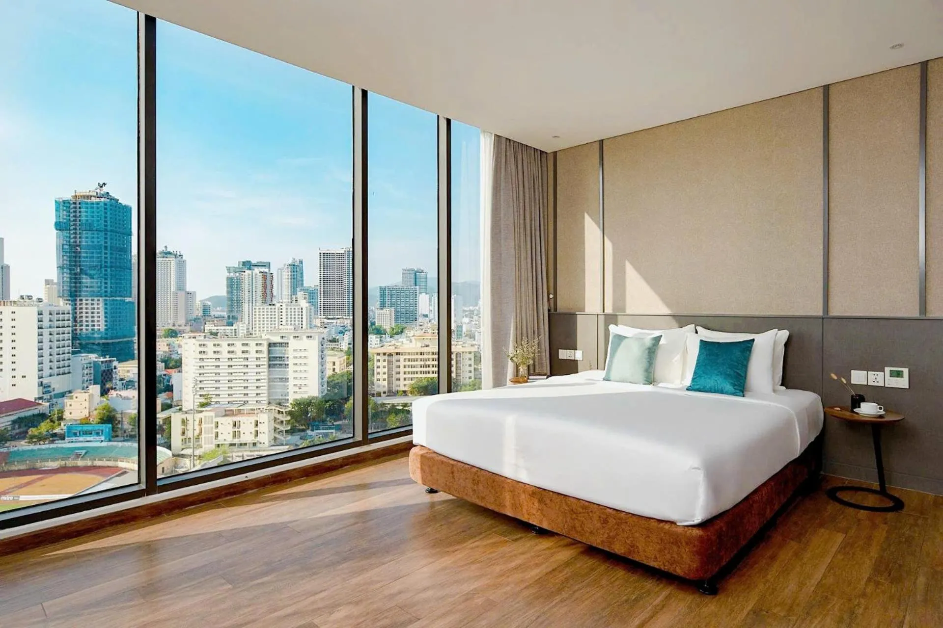 View (from property/room), Bed in Em Oi Boutique Hotel