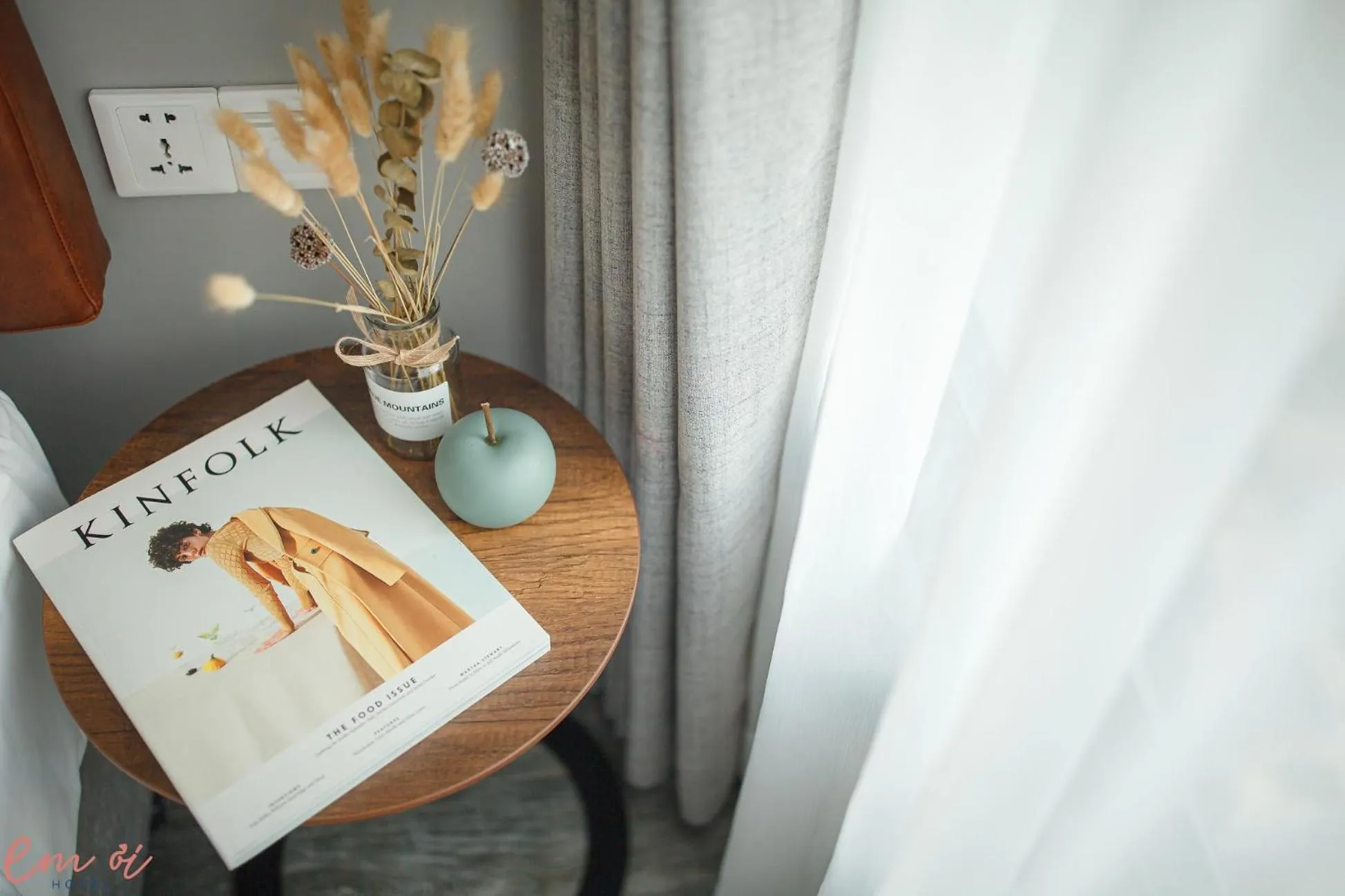 Decorative detail in Em Oi Boutique Hotel