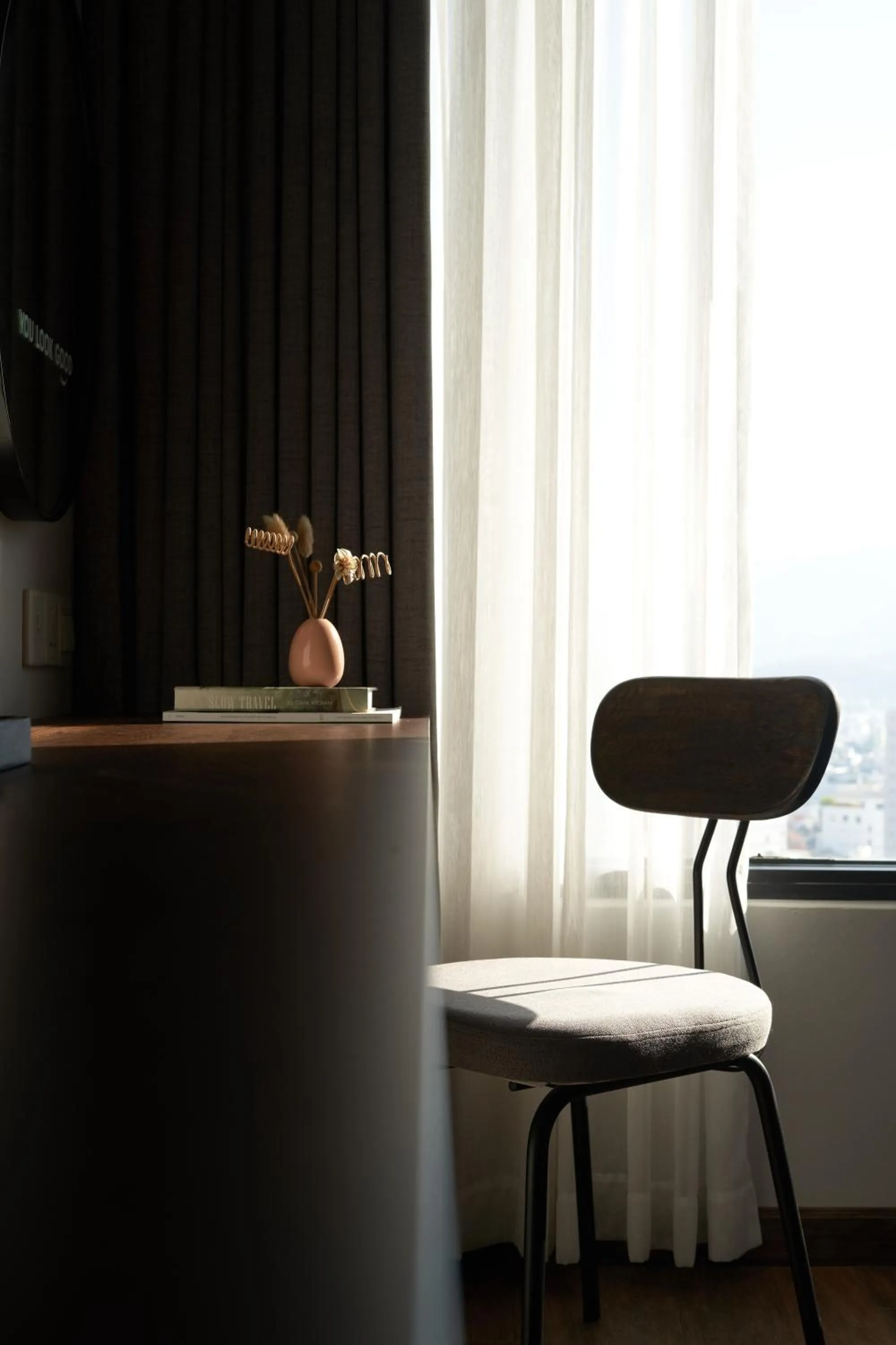 Seating area in Em Oi Boutique Hotel