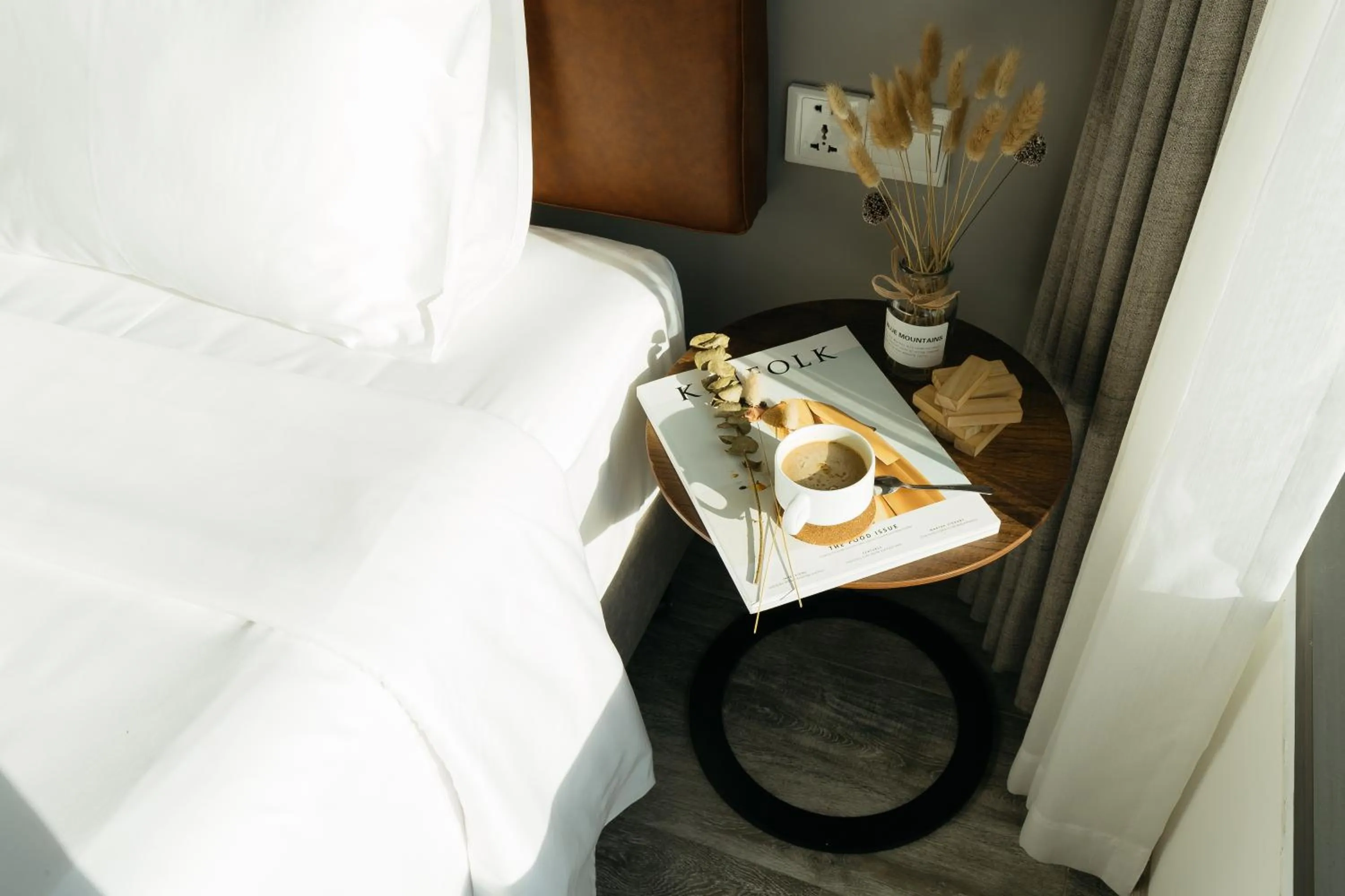 Bed in Em Oi Boutique Hotel