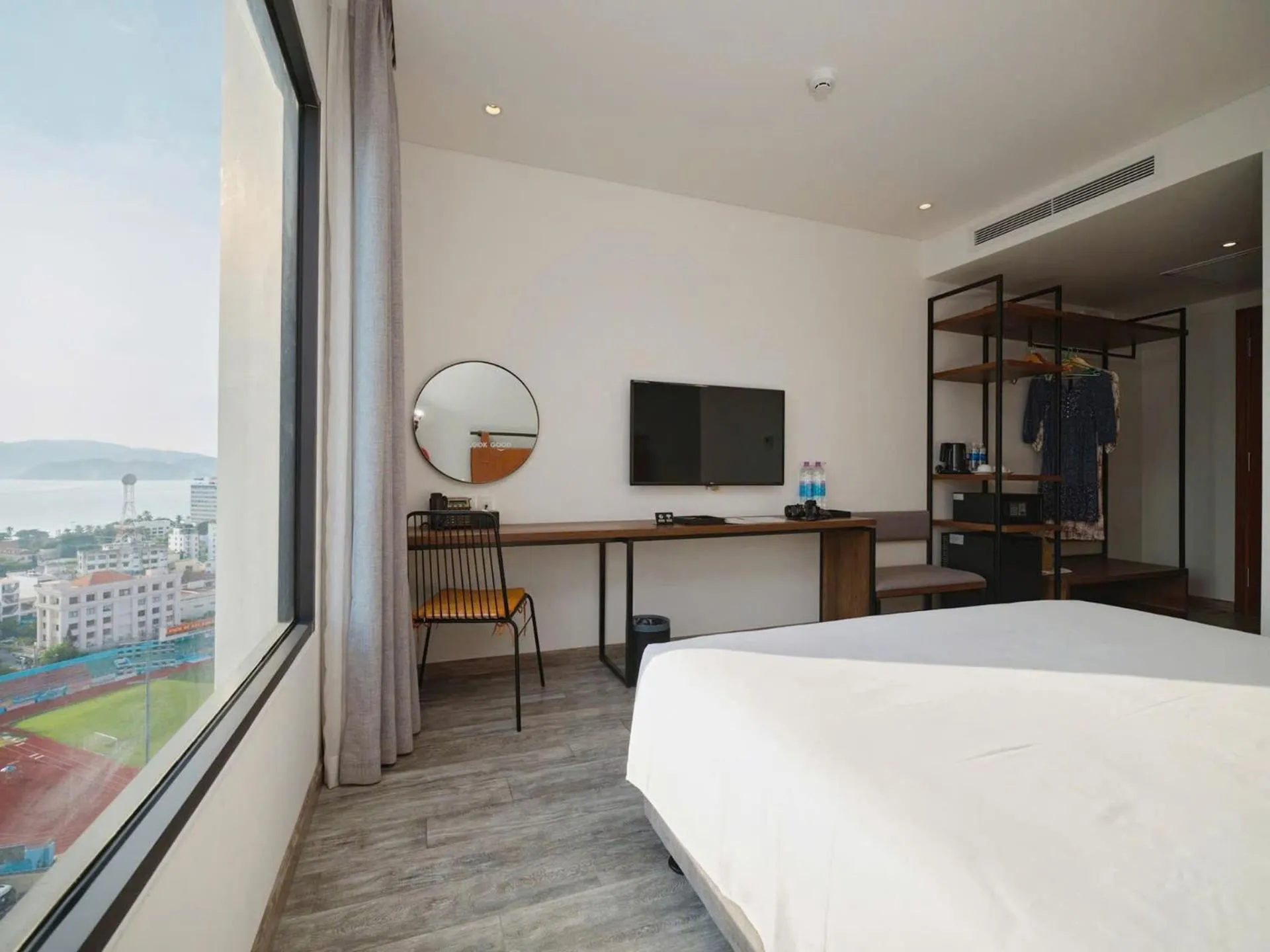 Bed in Em Oi Boutique Hotel