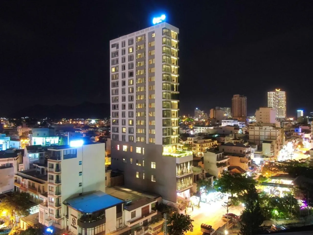 Property building in Em Oi Boutique Hotel