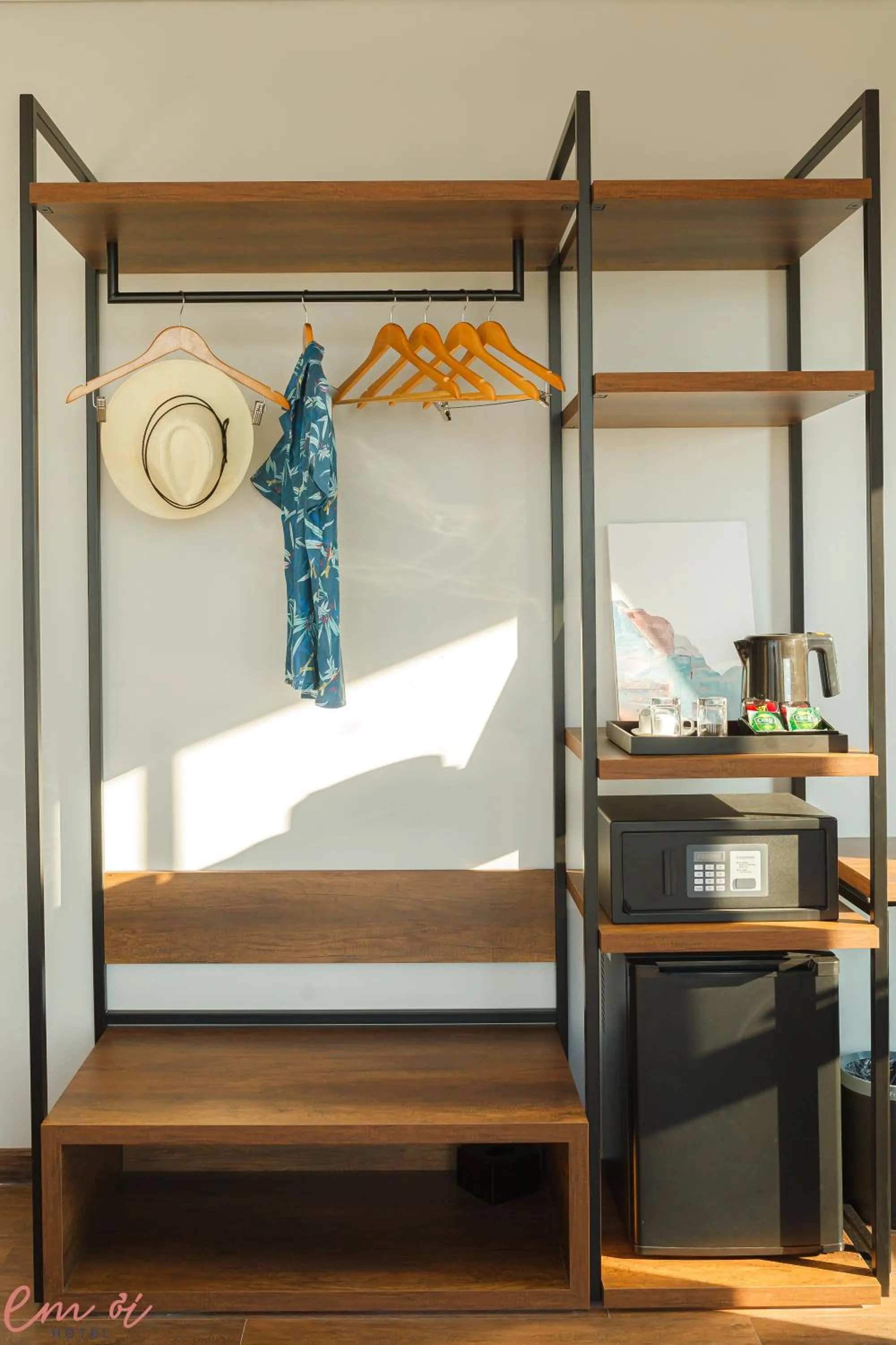 Bed in Em Oi Boutique Hotel