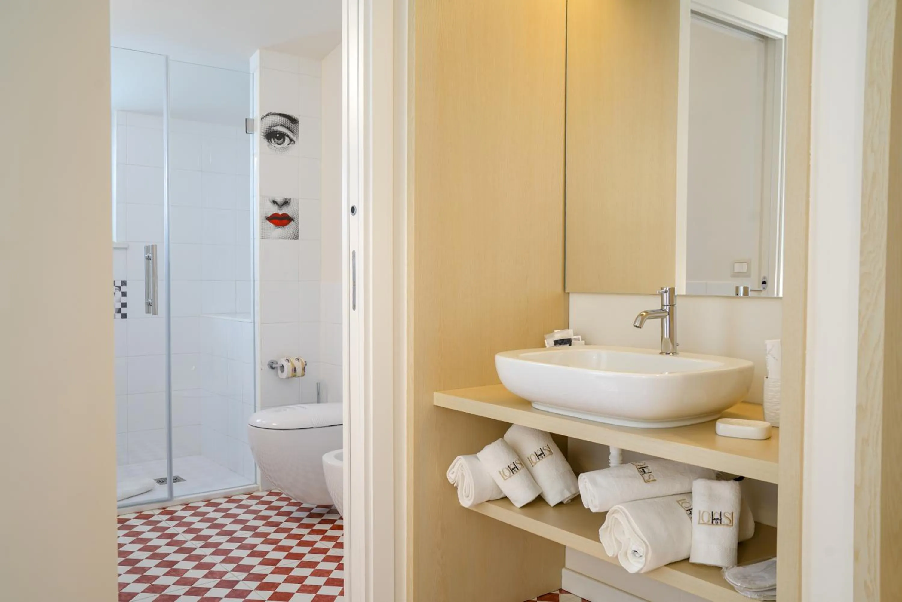 Bathroom in Suite Hotel L'Oasi di Riaci